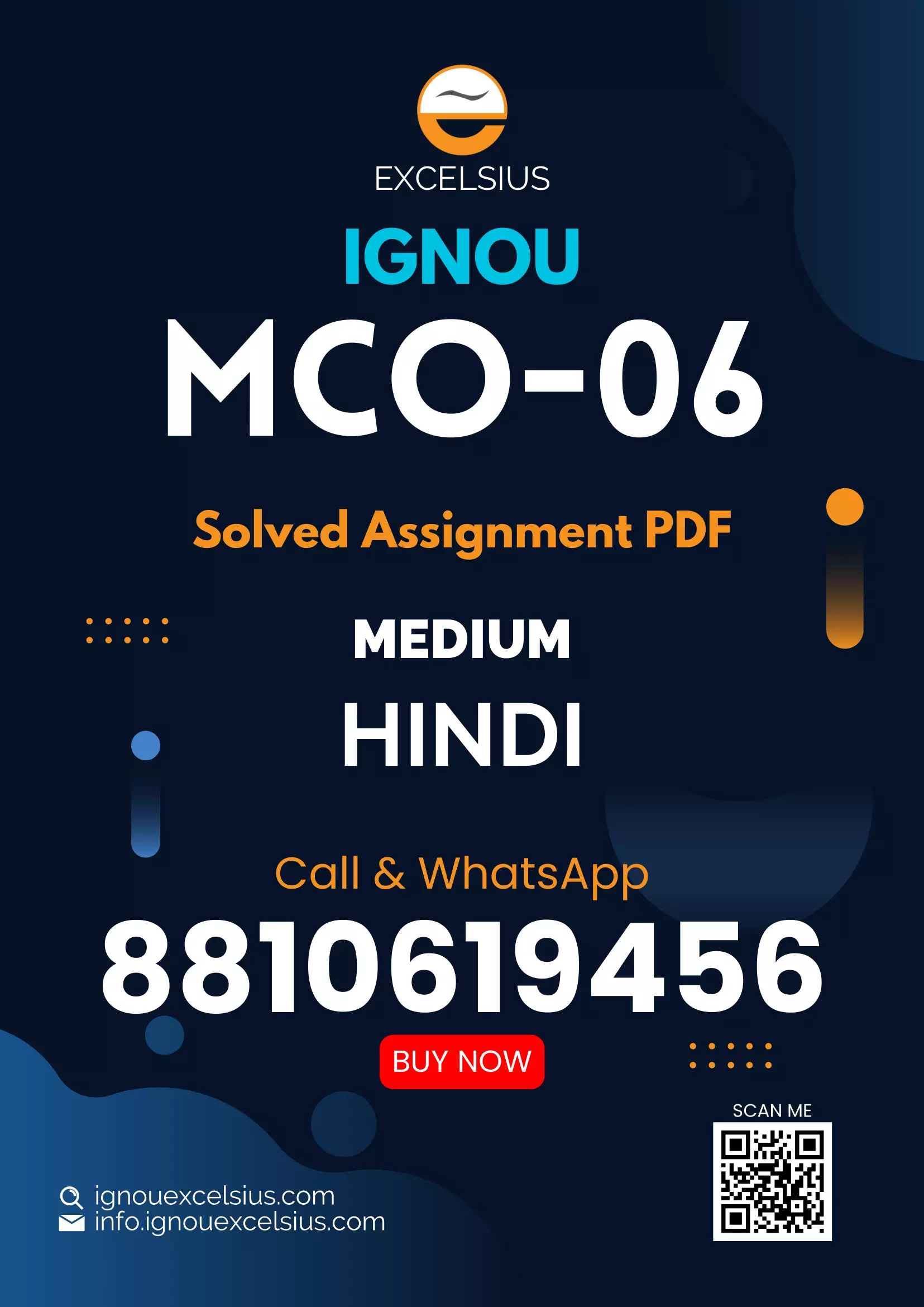 IGNOU MCO-06 - Marketing Management, Latest Solved Assignment-July 2023 - January 2024