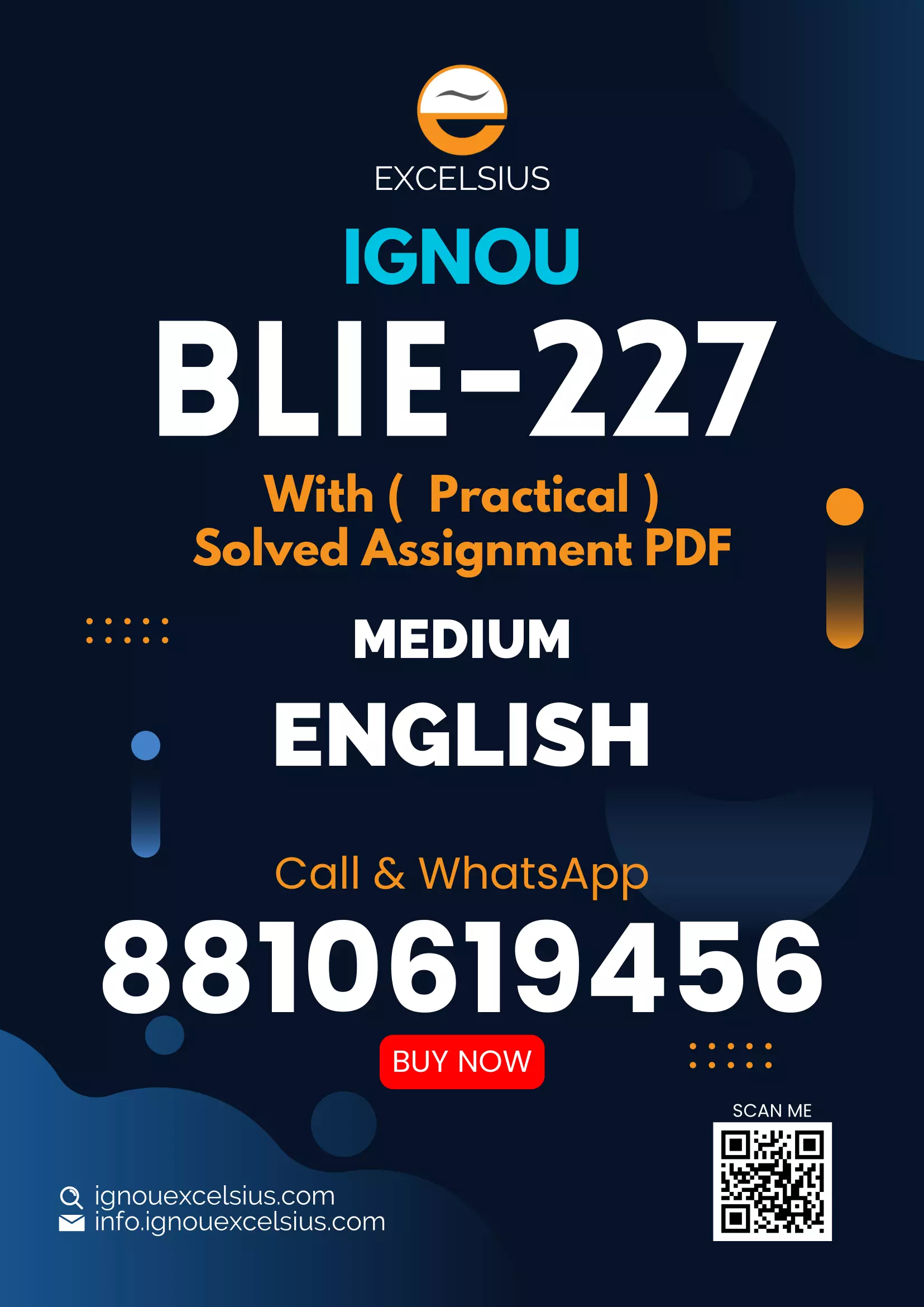 IGNOU BLIE-227 - Document Processing Practice Solved Assignment Practical -July 2024 - January 2025