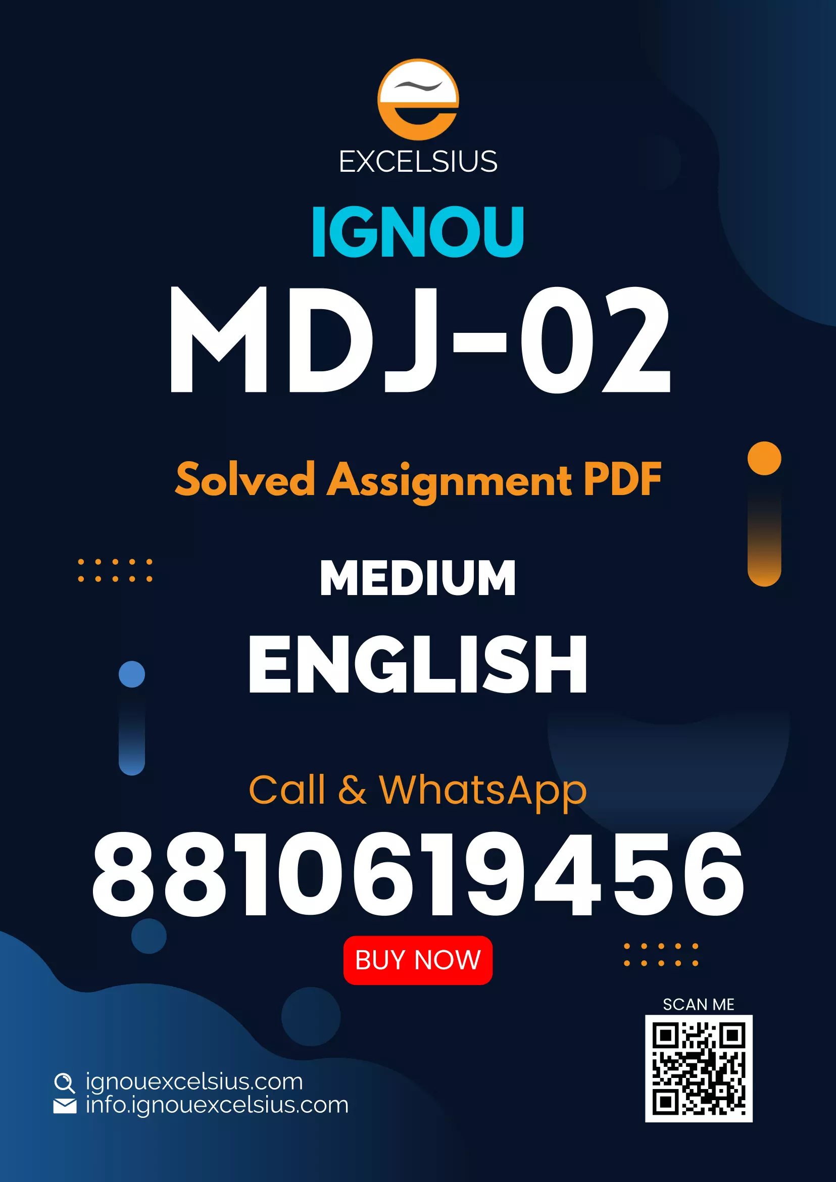 IGNOU MDJ-02 - Environmental Journalism Latest Solved Assignment-January 2024 - July 2024