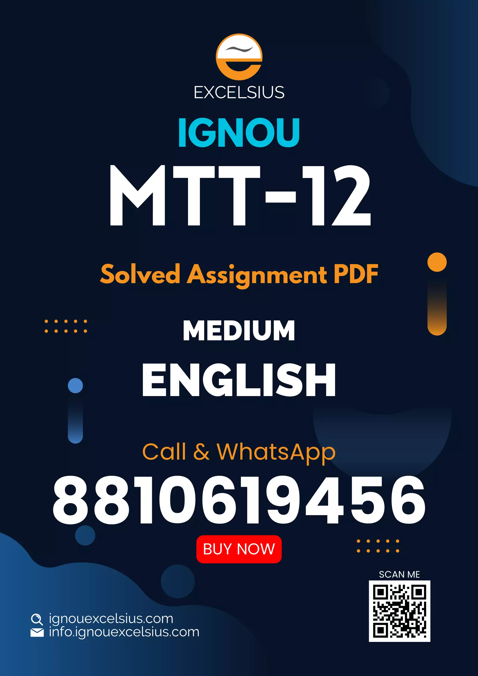 IGNOU MTT-12 - Anuvaad aur Bhaasha Vigyaan (Translation and Linguistics)  Latest Solved Assignment-January 2024 - July 2024