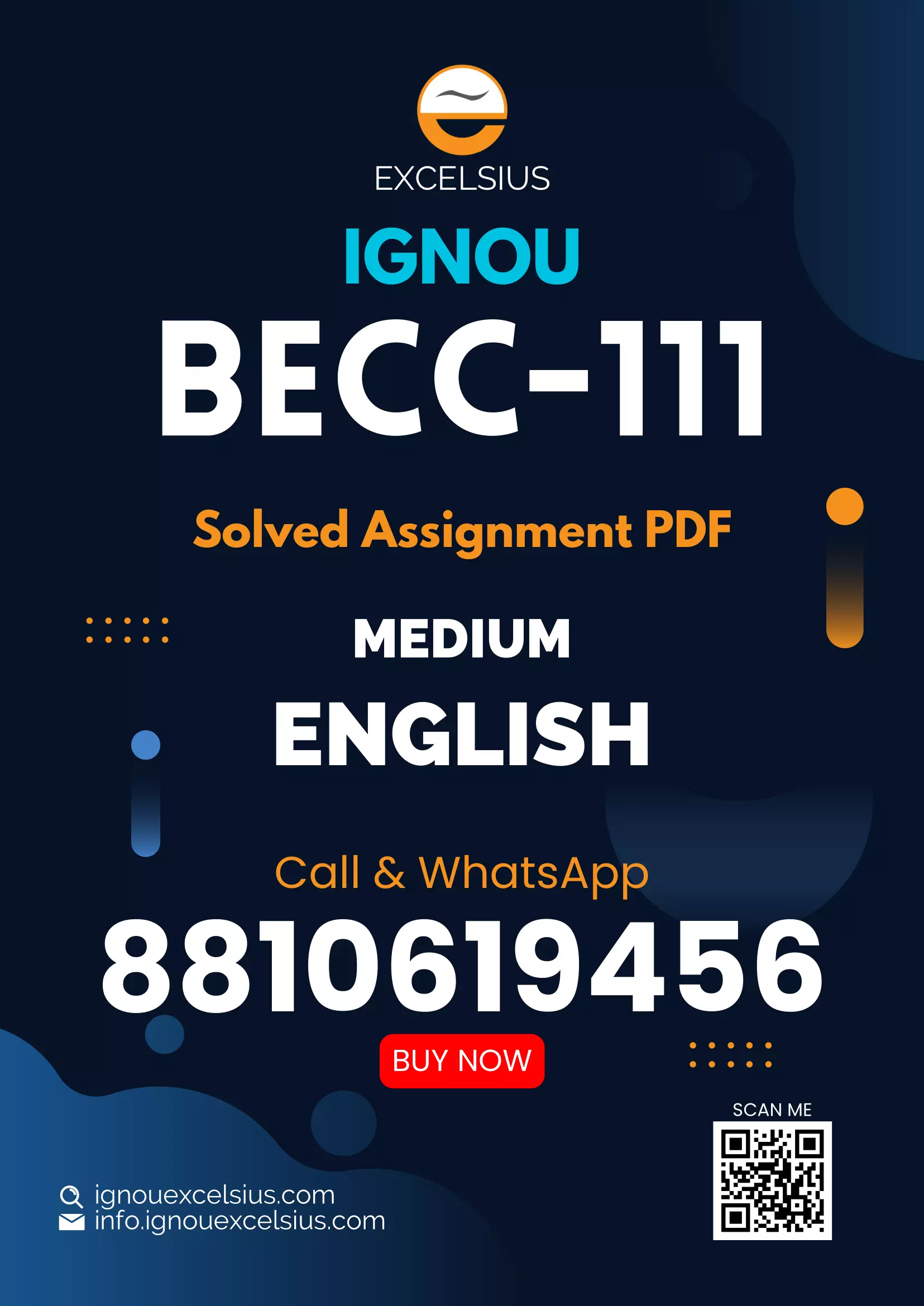 IGNOU BECC-111 - Indian Economy-I, Latest Solved Assignment-July 2024 - January 2025