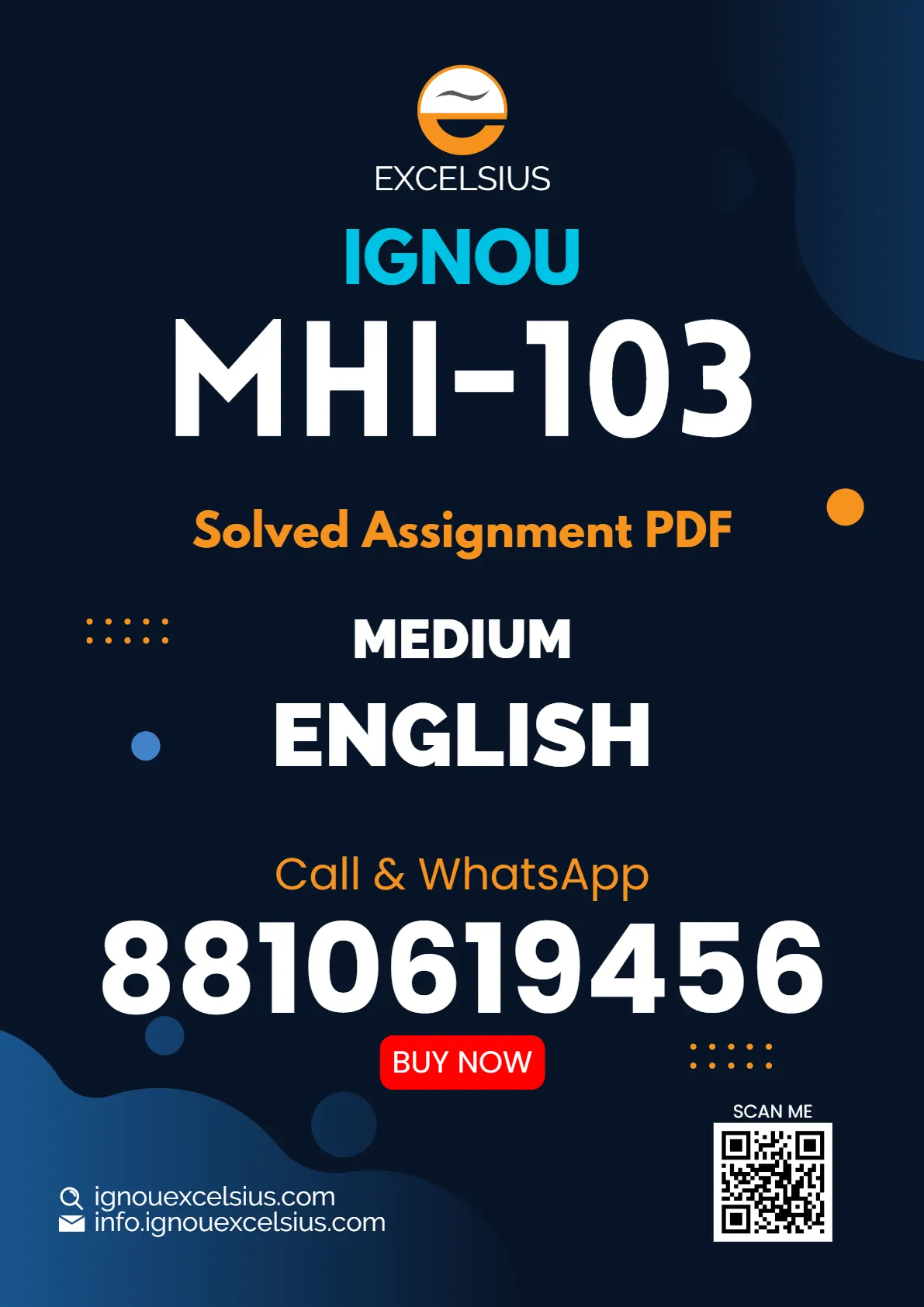 IGNOU MHI-103 - Historiography and Research Methods-July 2024 - January 2025