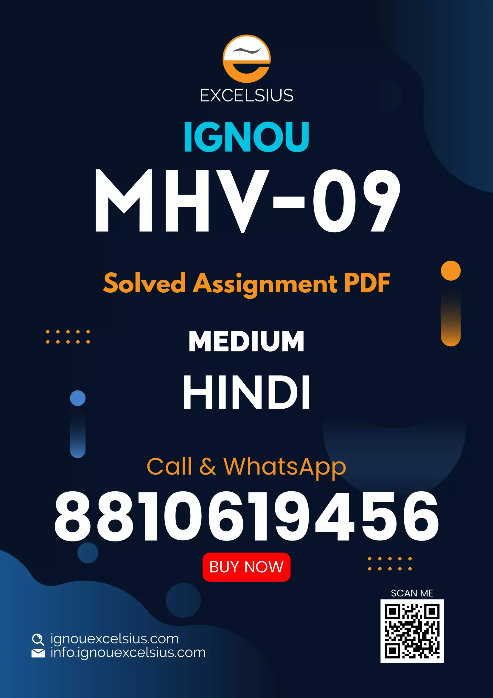 IGNOU MHV-09 - Television Lekhan (Part-I) Televeision Lekhan (Part-II) Latest Solved Assignment-July 2024 - January 2025