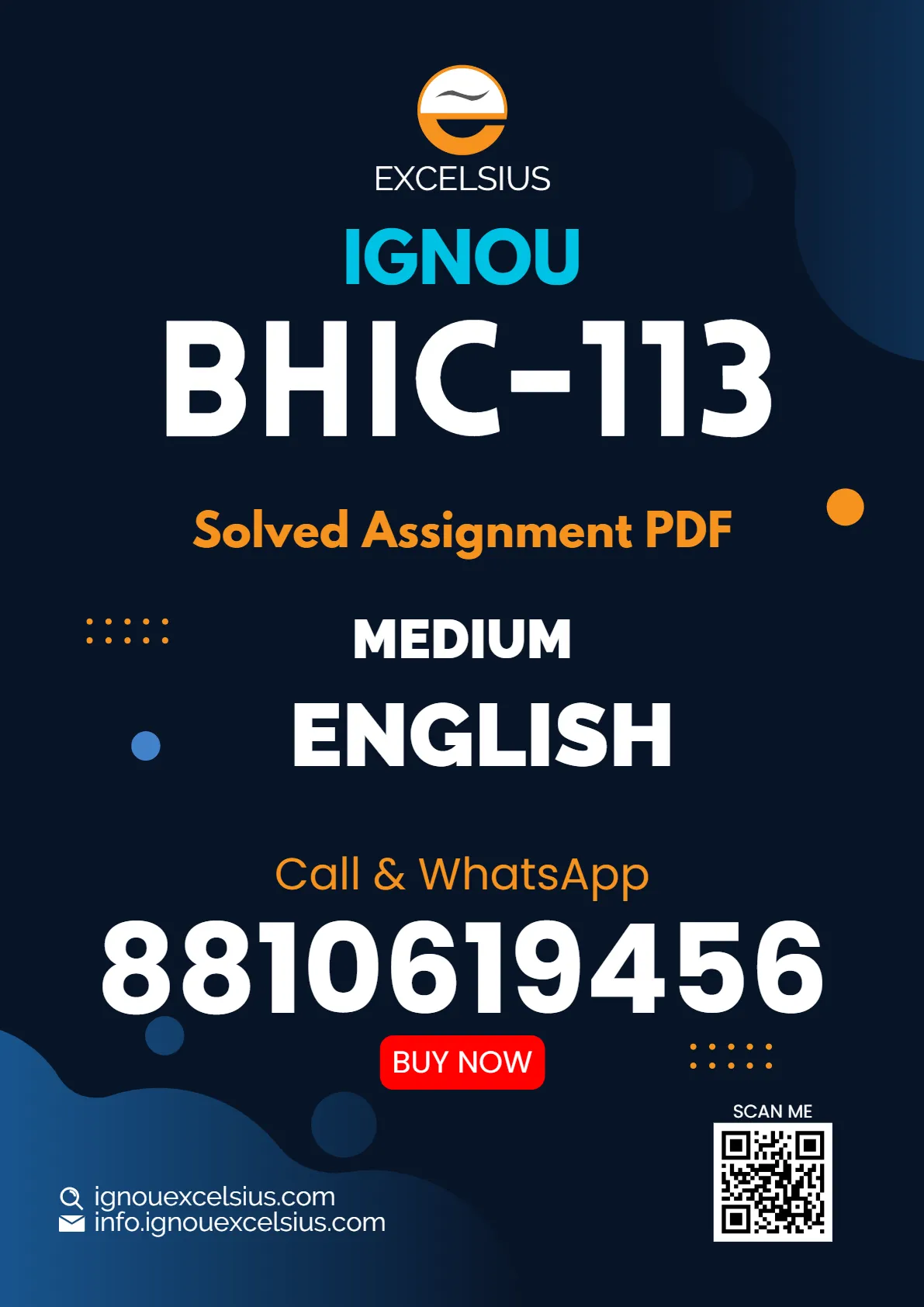 IGNOU BHIC-113 - History of India –VIII (c. 1857 – 1950) Latest Solved Assignment-July 2024 - January 2025