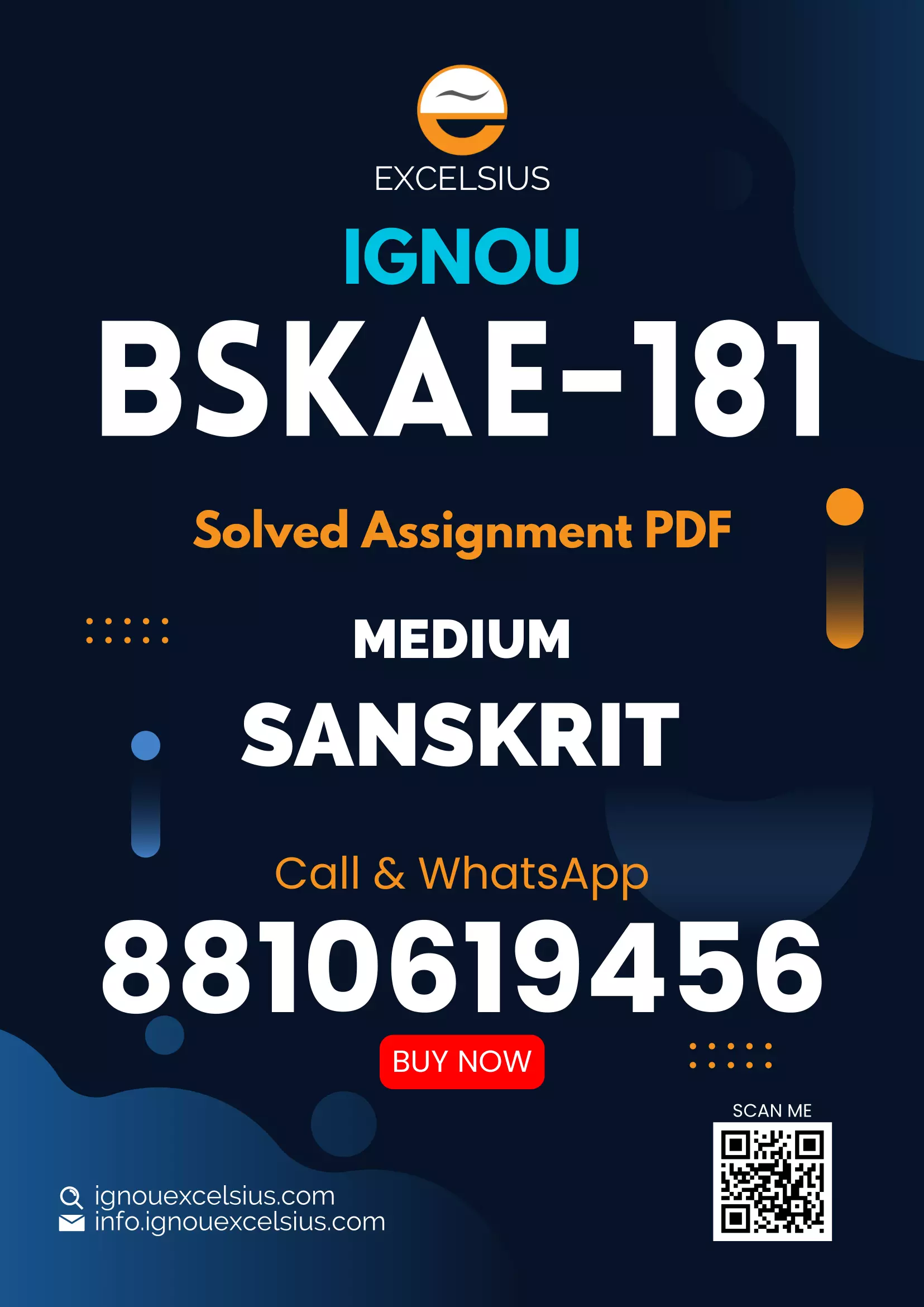 IGNOU BSKAE-181 - Bhartiya Gyan Parampara-July 2024 - January 2025