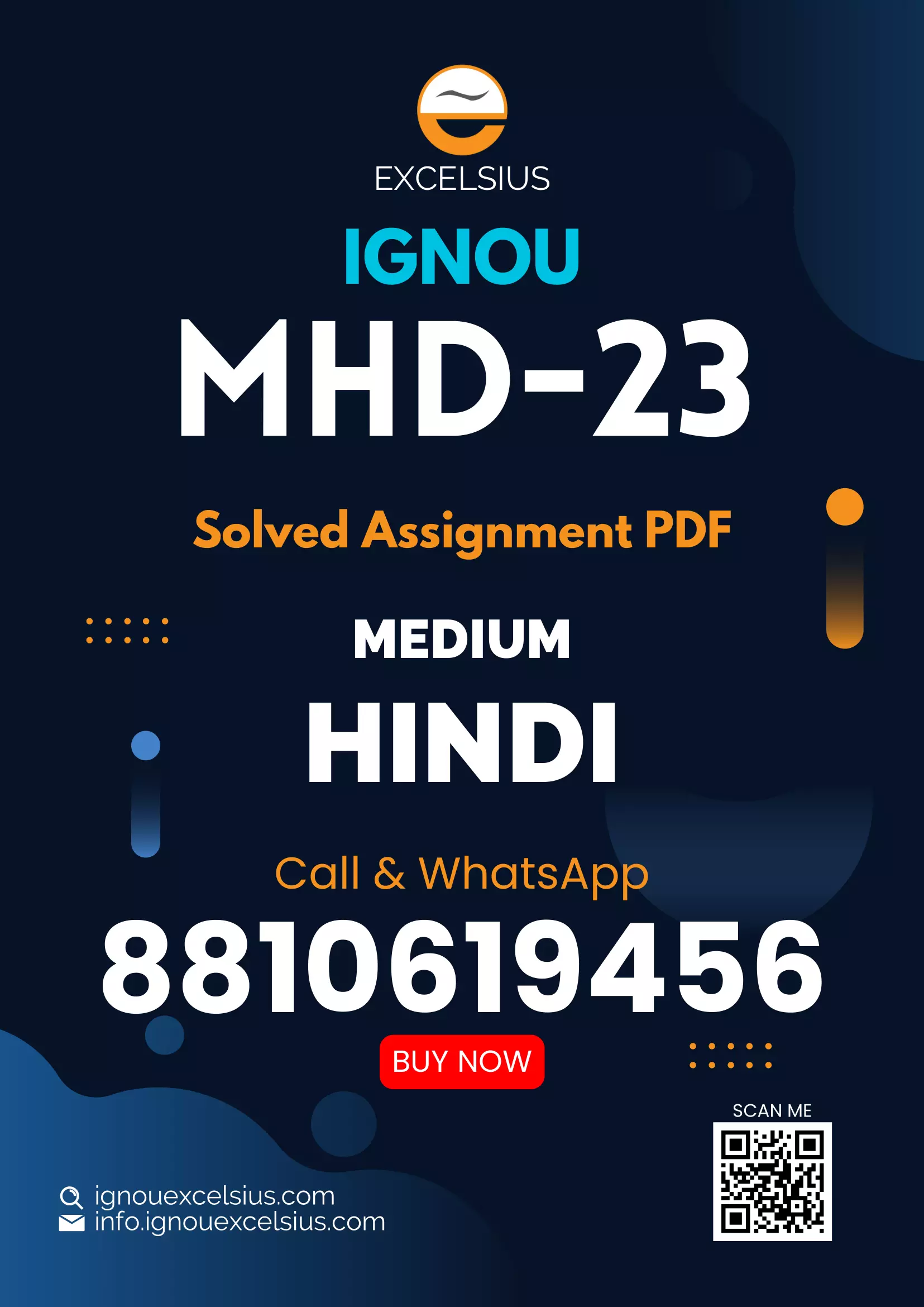 IGNOU MHD-23 - Madhyakalin Kavita-1, Latest Solved Assignment-July 2024 - January 2025
