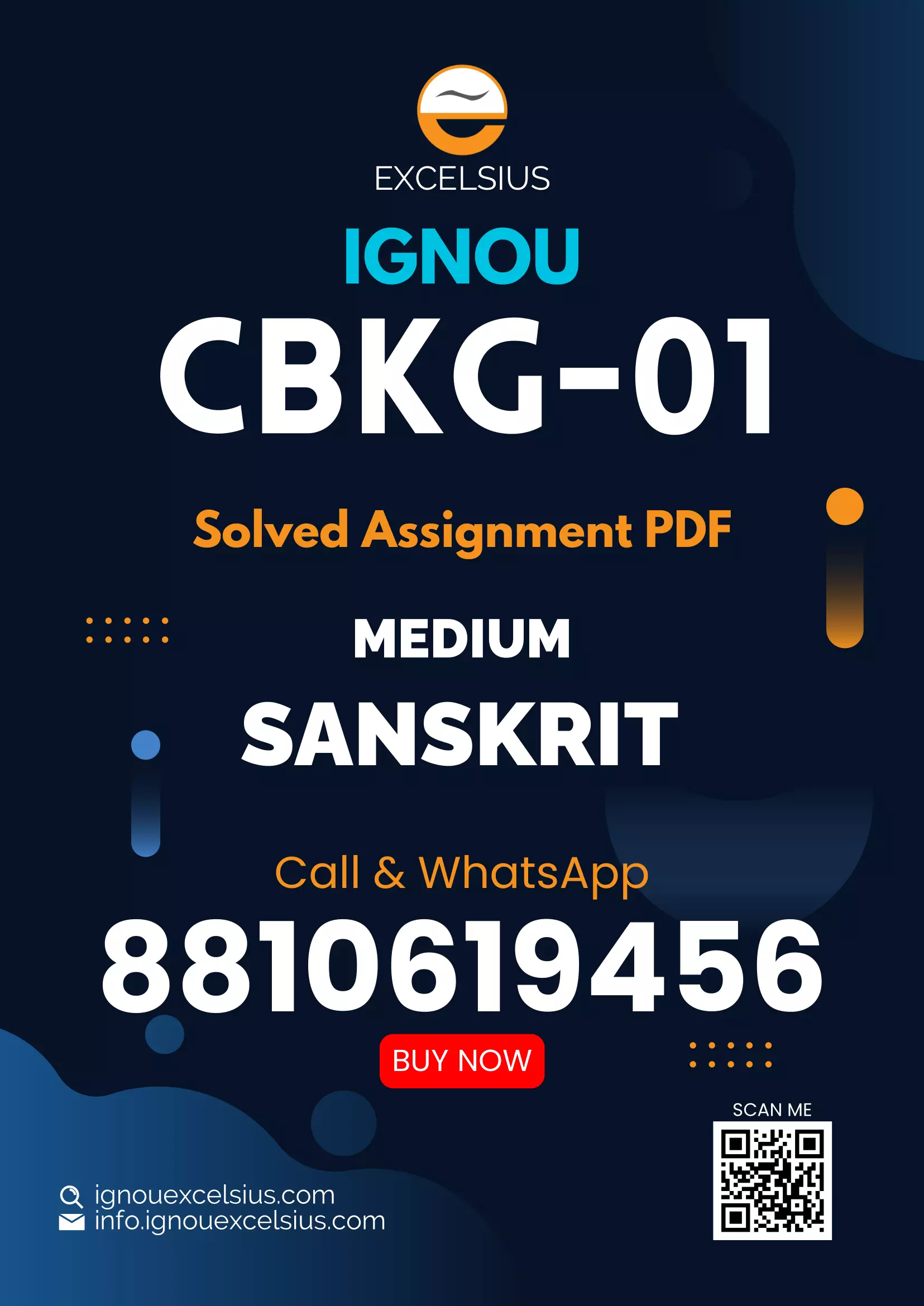 IGNOU CBKG-01 - Bhartiya Evam Vaishvik Pariprekshya me kaal Chintan Latest Solved Assignment-July 2024 - January 2025