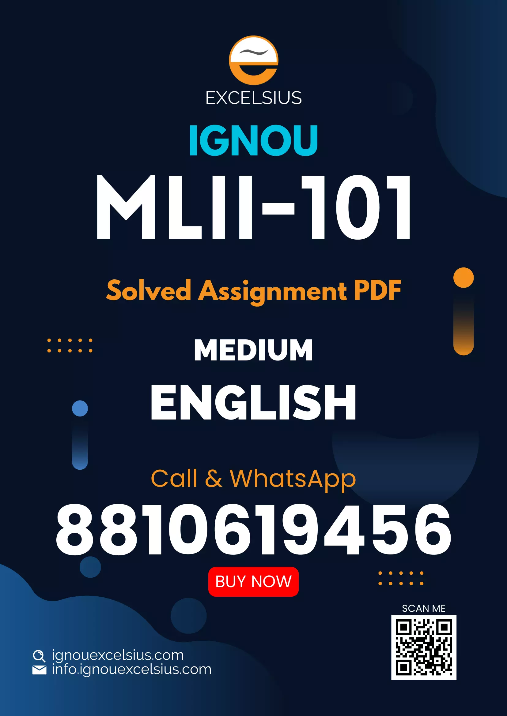 IGNOU MLII-101 - Information Sources, Systems and Services, Latest Solved Assignment-July 2024 - January 2025