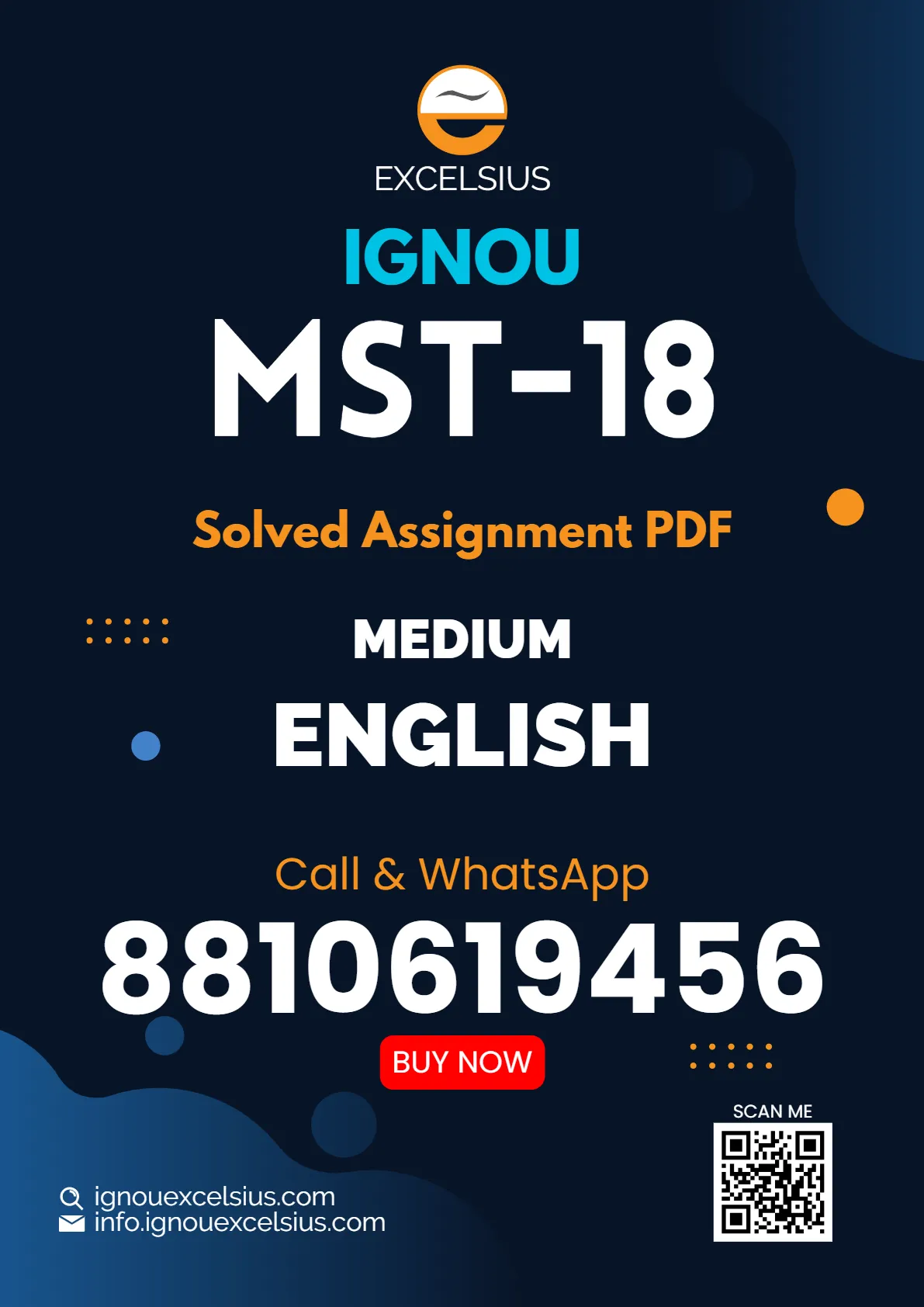 IGNOU MST-18 - Multivariate Analysis Latest Solved Assignment-January 2024 - December 2024