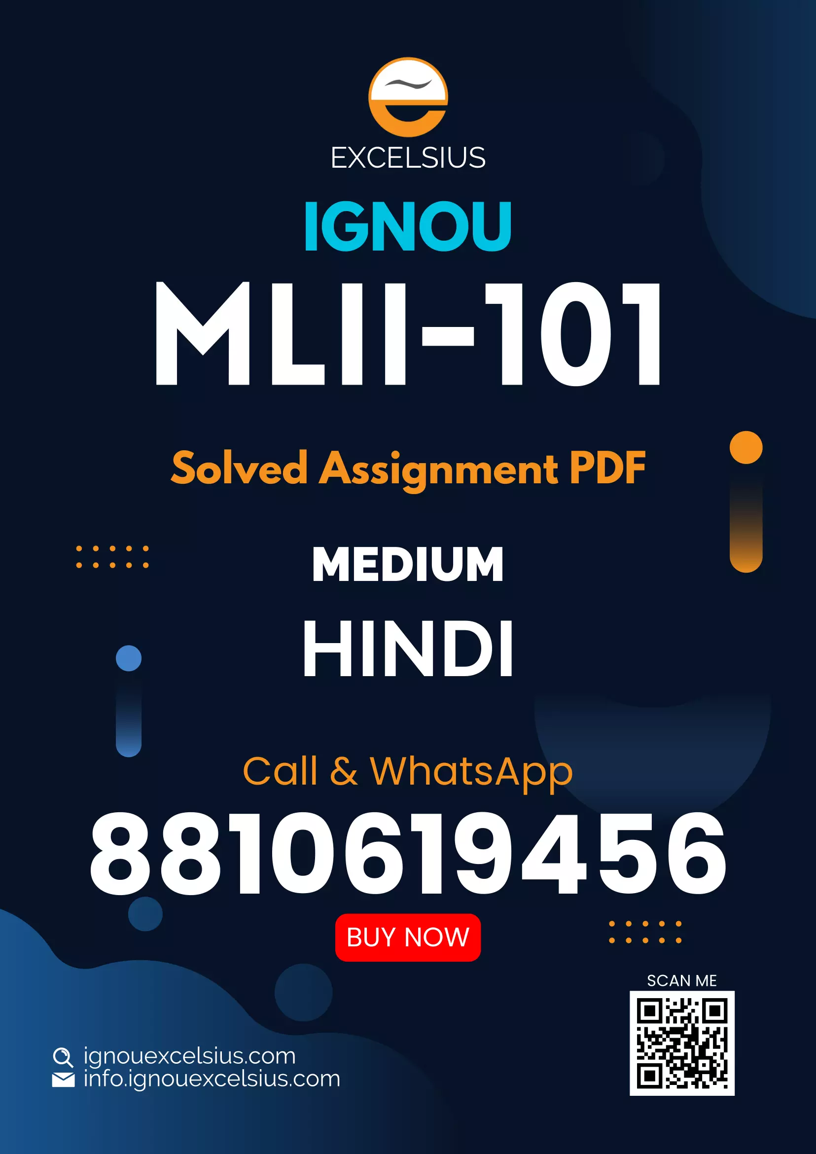 IGNOU MLII-101 - Information Sources, Systems and Services, Latest Solved Assignment-July 2024 - January 2025