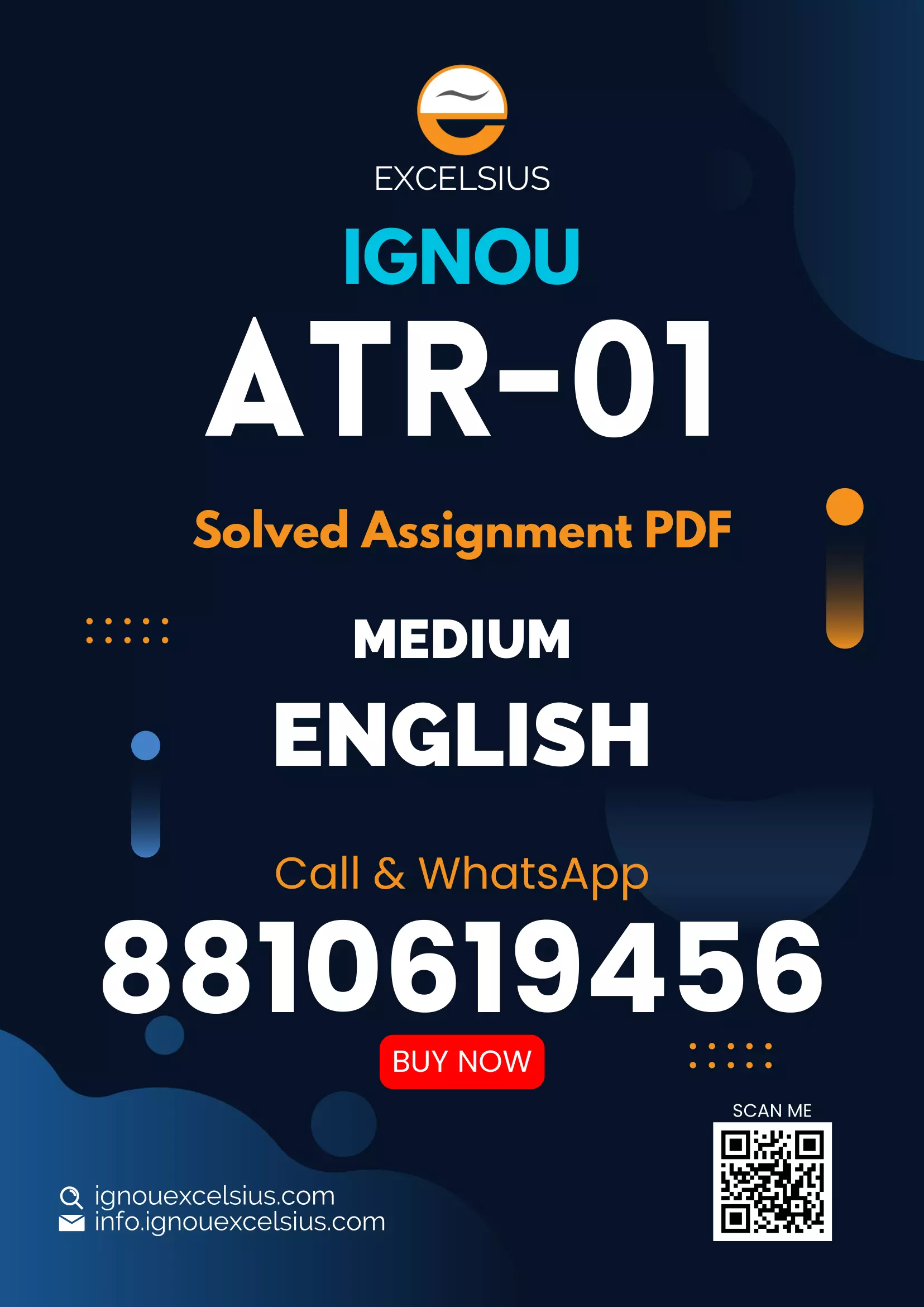 IGNOU ATR-01 - Translation Latest Solved Assignment-July 2024 - January 2025