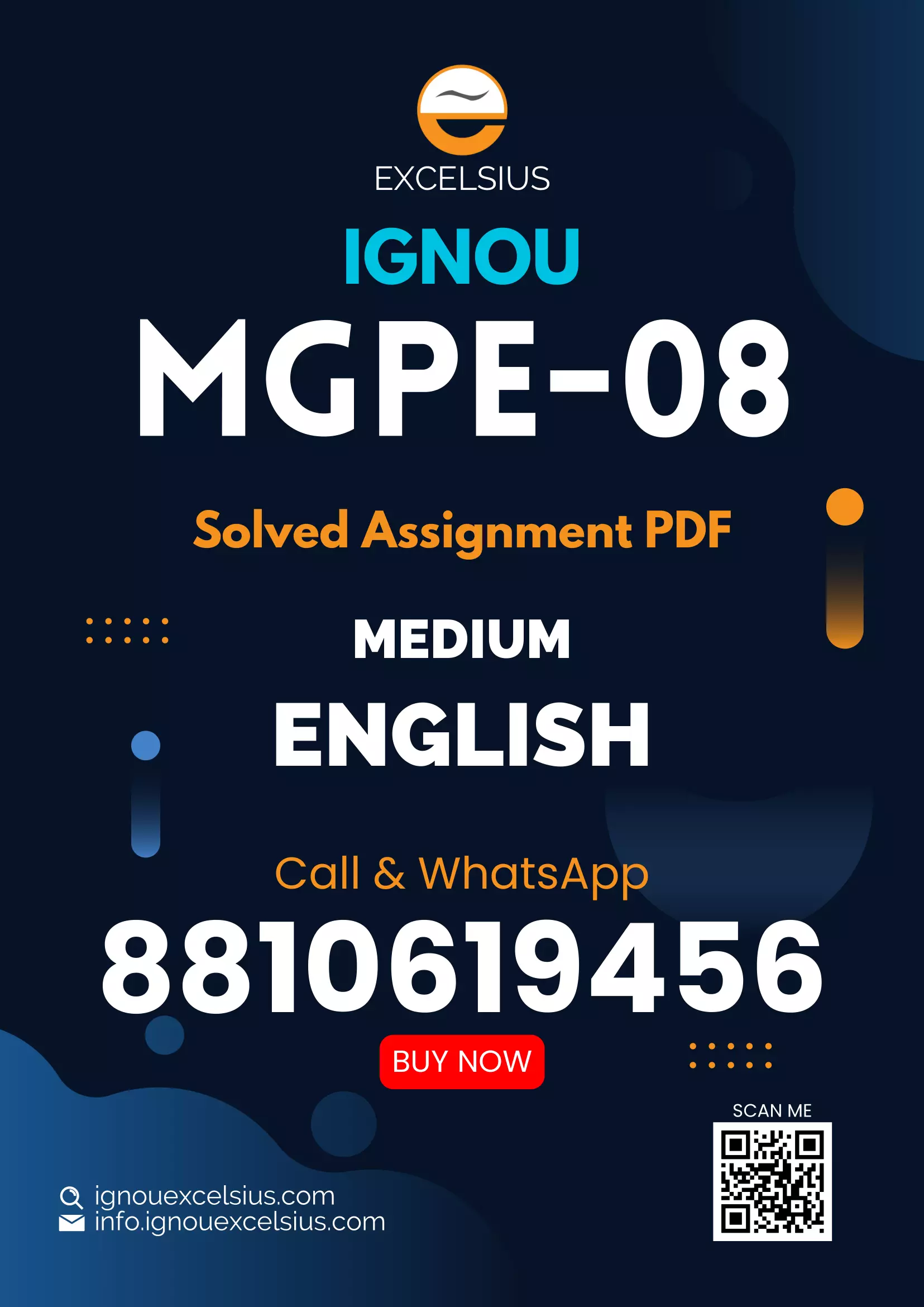 MGPE-08 - Gandhian Approach to Peace and Conflict Resolution-July 2024 - January 2025