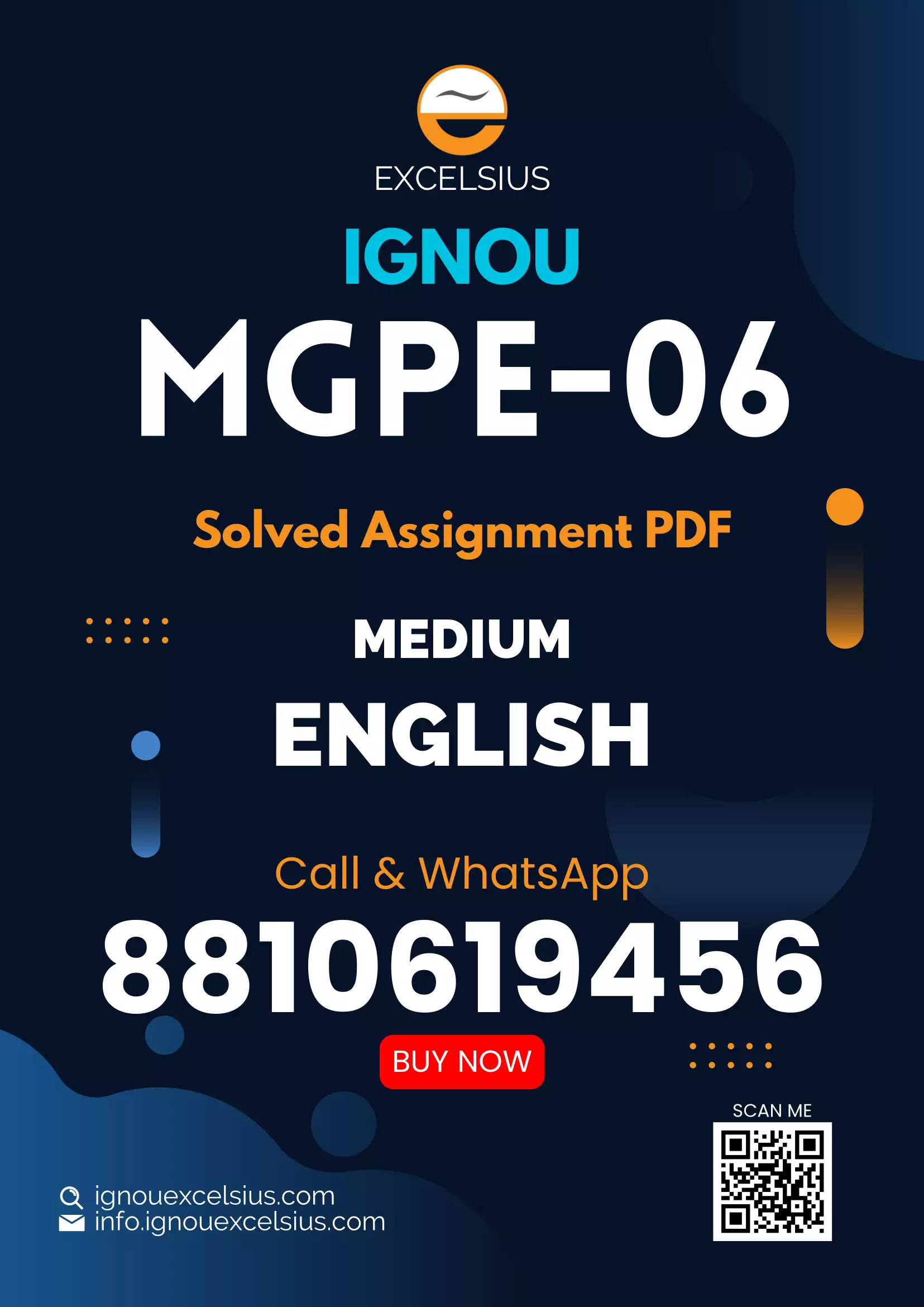 IGNOU MGPE-06 - Gandhi‘s Economic Thought Latest Solved Assignment-July 2024 - January 2025