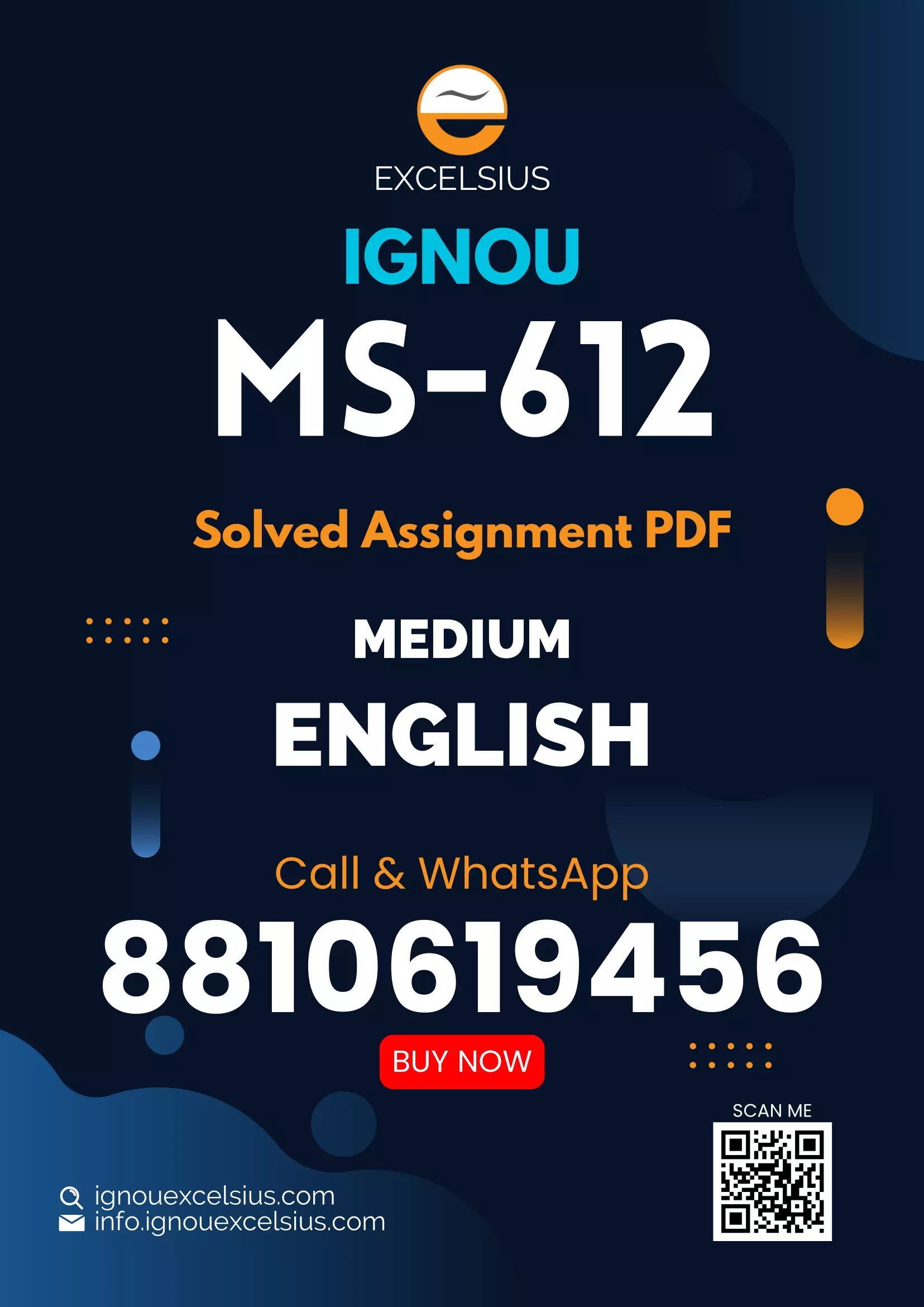 IGNOU MS-612 - Retail Management Latest Solved Assignment-July 2024 - January 2025