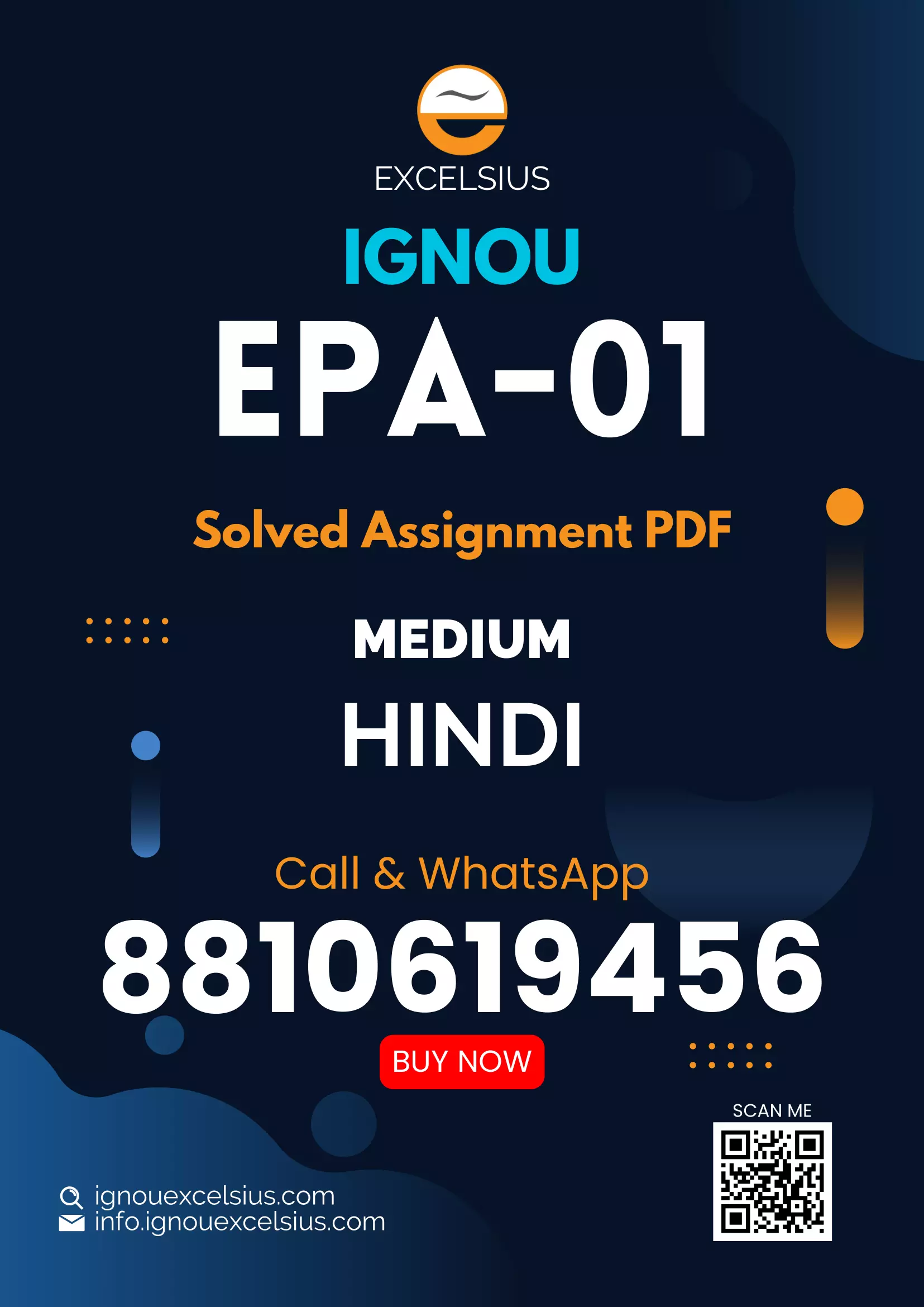 IGNOU EPA-01 - Administrative Theory, Latest Solved Assignment -July 2024 - January 2025