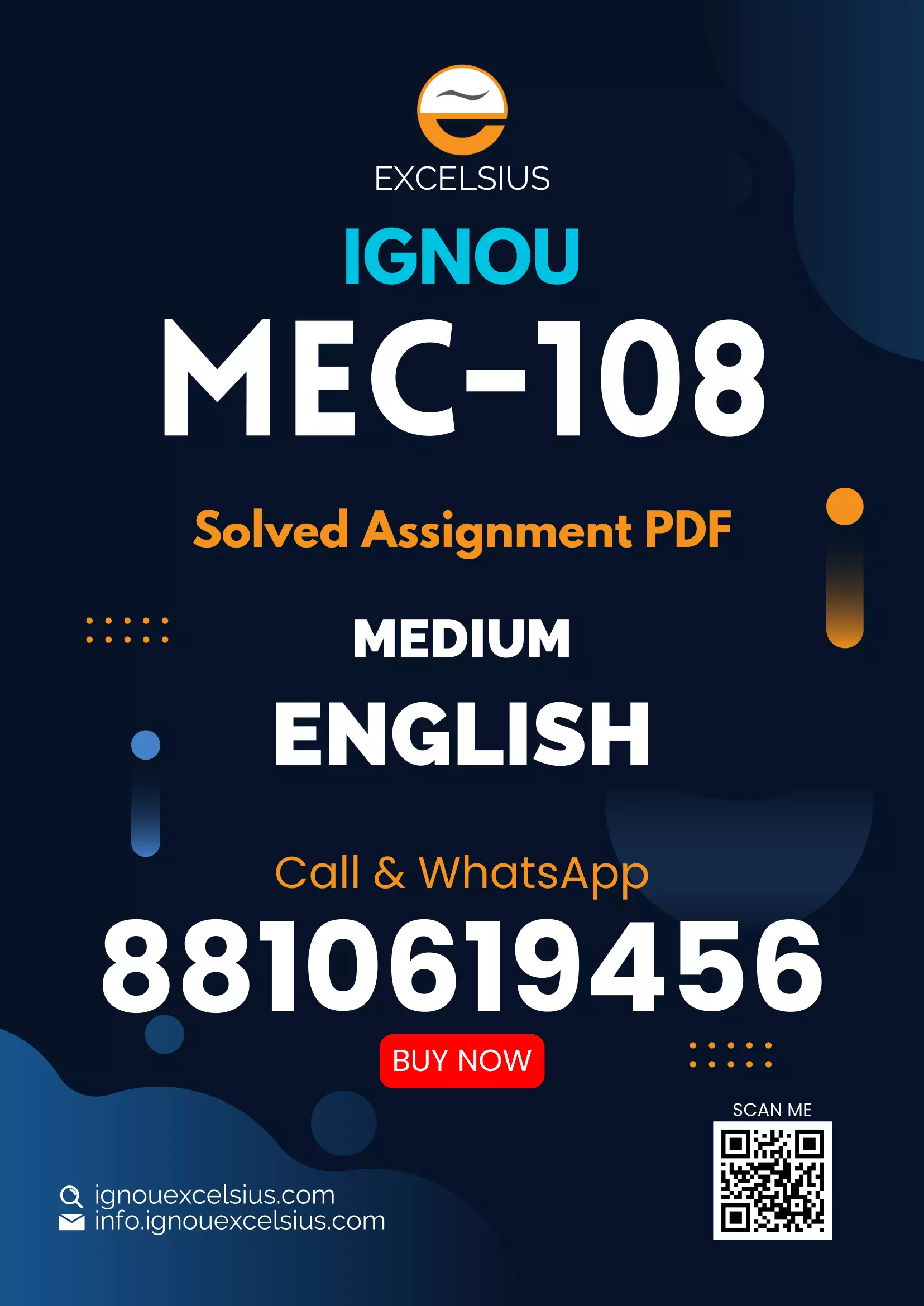 IGNOU MEC-108 - Economics of Social Sector and Environment Latest Solved Assignment-July 2024 - January 2025