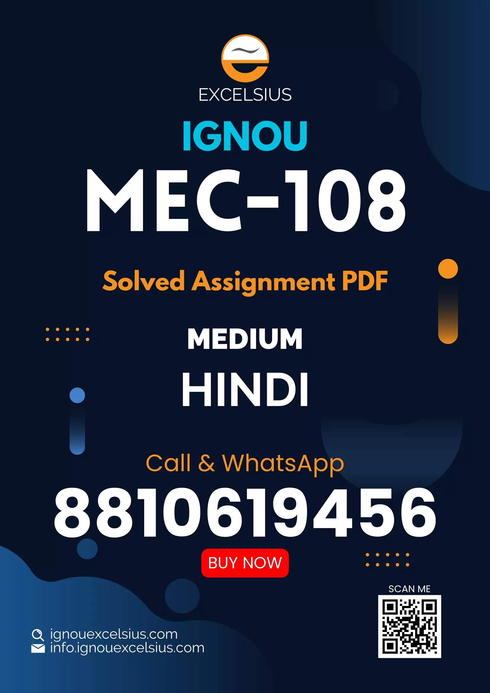 IGNOU MEC-108 - Economics of Social Sector and Environment Latest Solved Assignment-July 2024 - January 2025