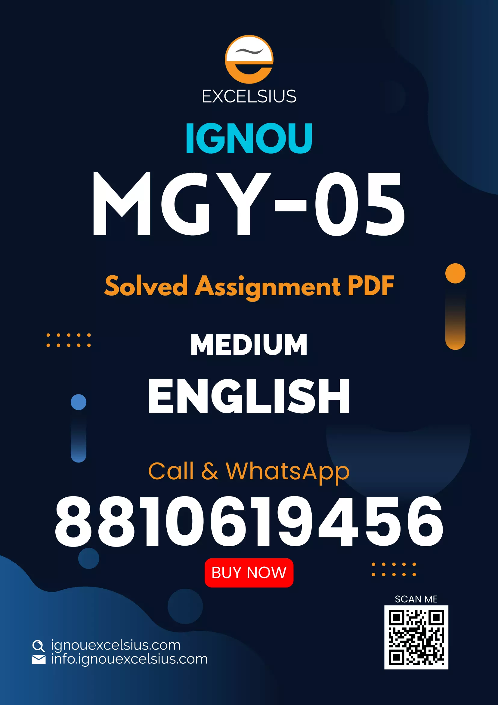 IGNOU MGY-05 - Techniques in Remote Sensing and Digital Image Processing Latest Solved Assignment-July 2024 - June 2025