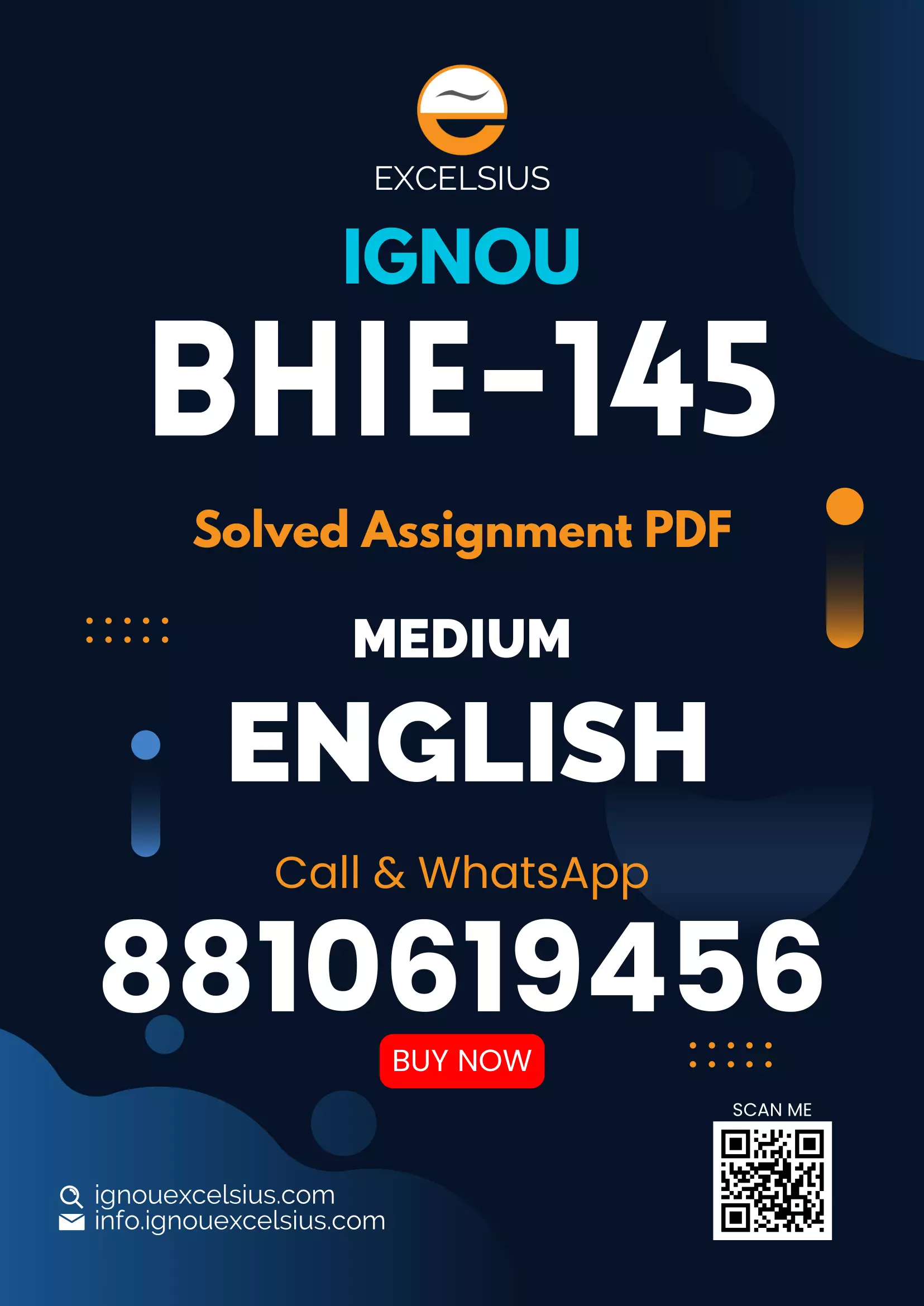 IGNOU BHIE-145 - Some aspects of European History: C. 1789 – 1945, Latest Solved Assignment-July 2024 - January 2025