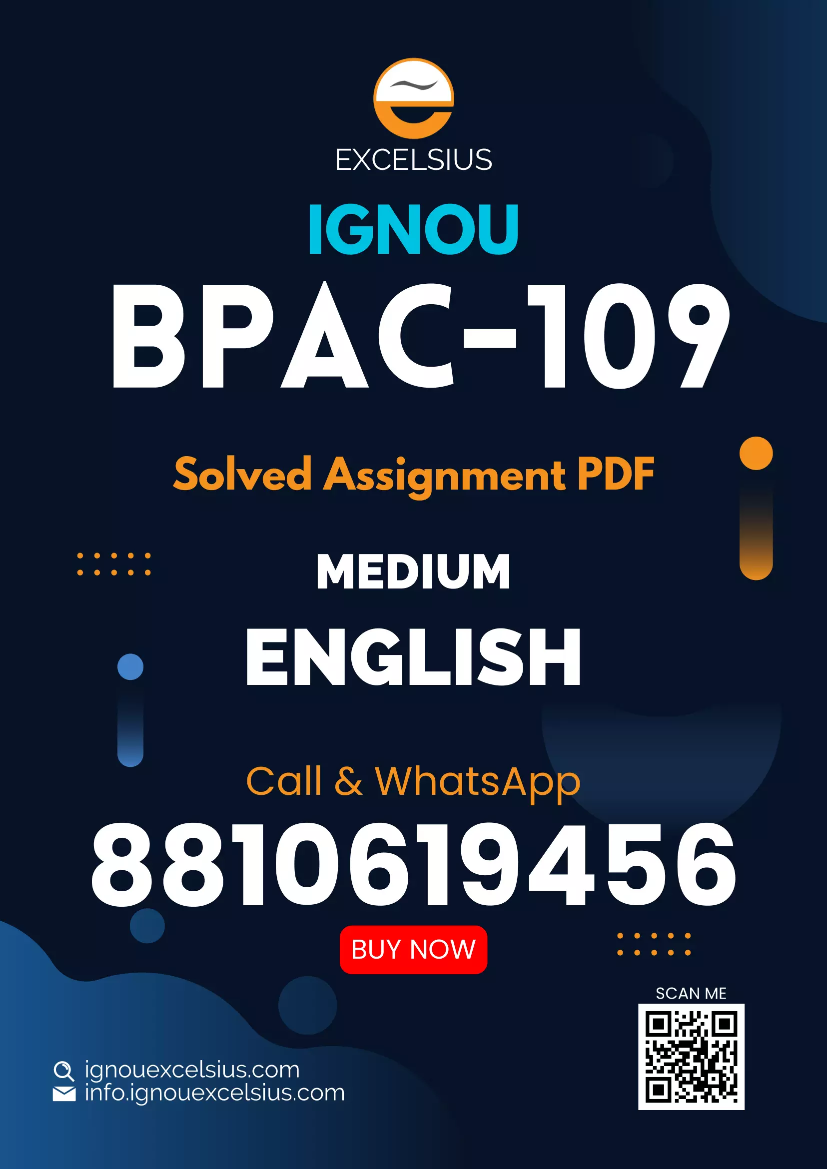 IGNOU BPAC-109 - Public Systems Management, Latest Solved Assignment-July 2024 - January 2025