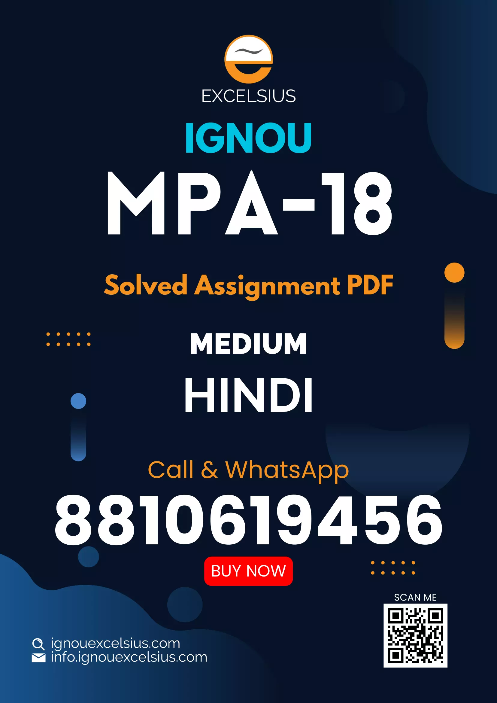 IGNOU MPA-18 - Disaster Management, Latest Solved Assignment-July 2024 - January 2025