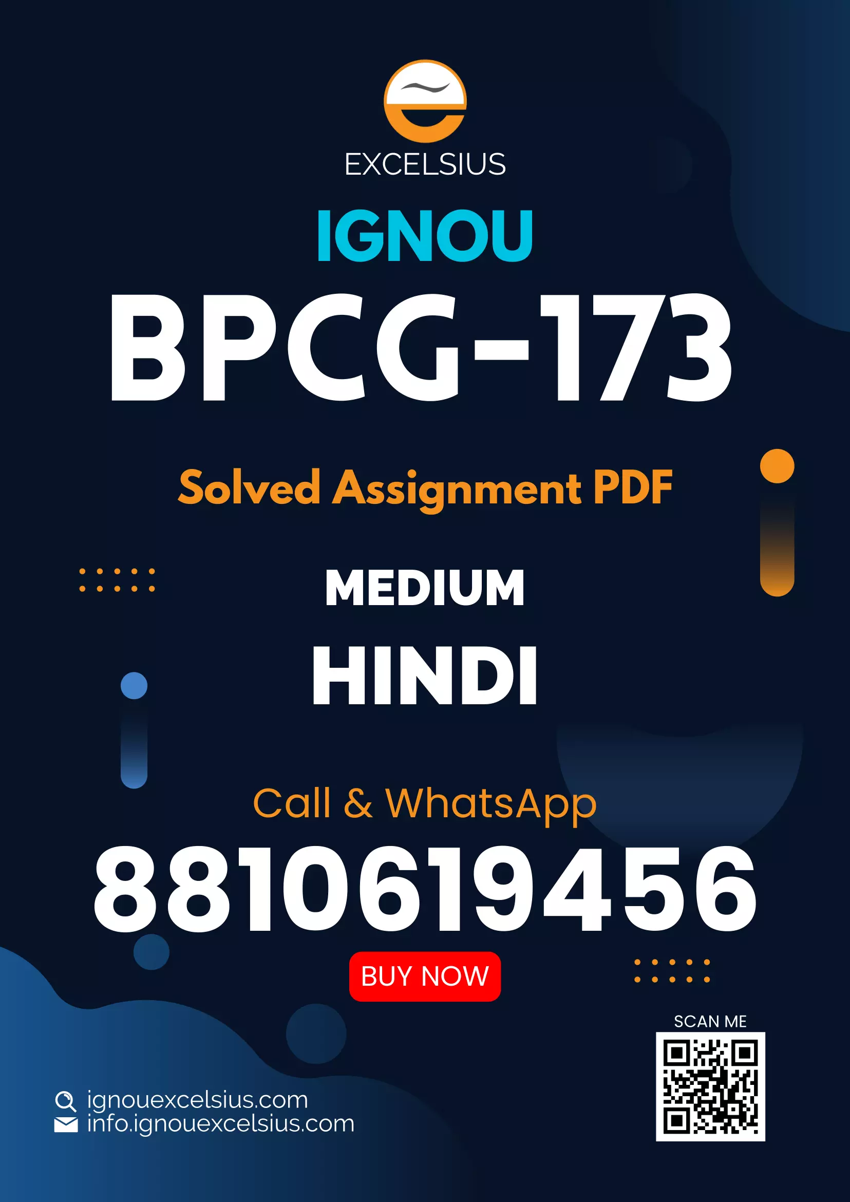 IGNOU BPCG-173 - Psychology for Health and Well Being, Latest Solved Assignment -July 2023 - January 2024