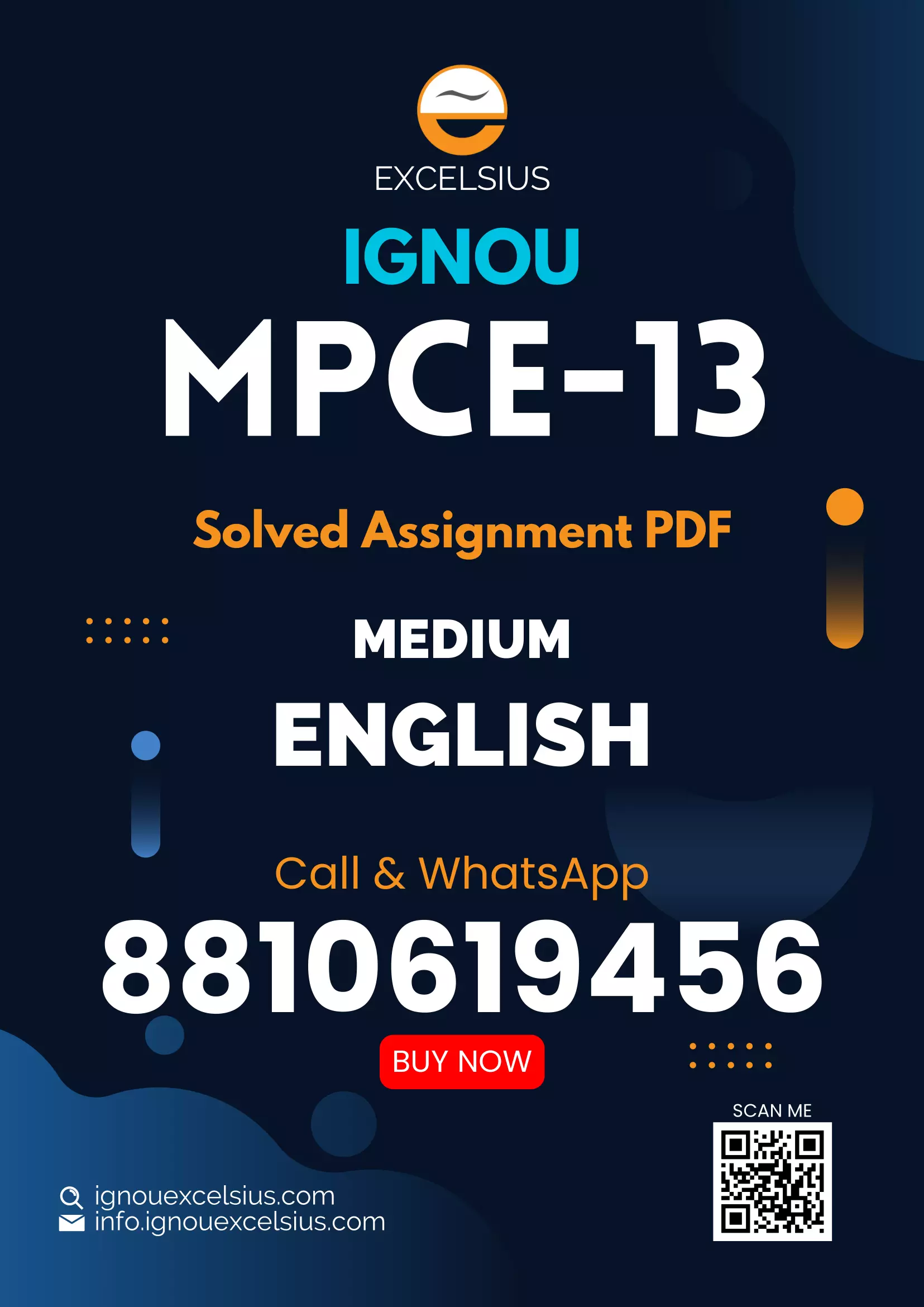 IGNOU MPCE-13 - Psychotherapeutic methods Latest Solved Assignment-July 2024 - January 2025