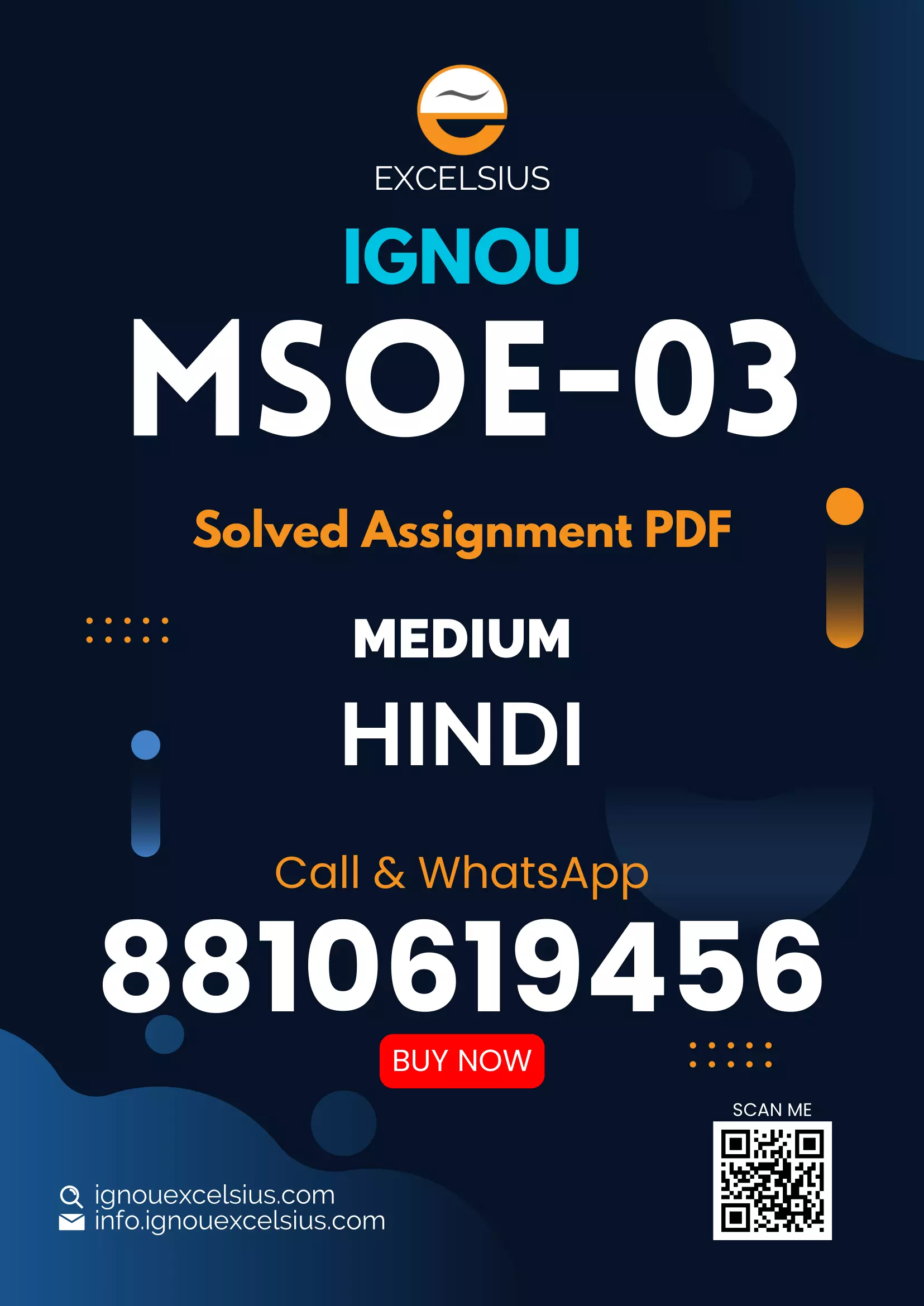 IGNOU MSOE-03 - Sociology of Religion, Latest Solved Assignment-July 2024 - January 2025