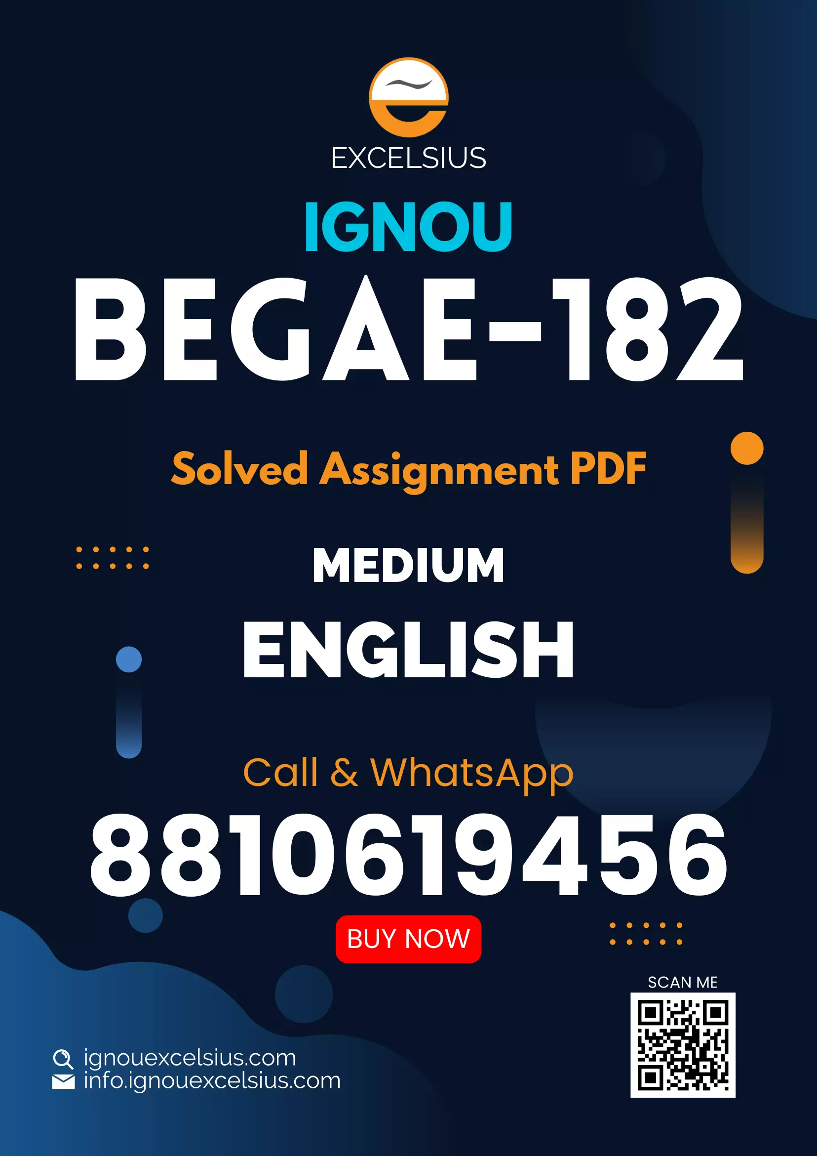 BEGAE-182 - English Communication Skills-July 2024 - January 2025