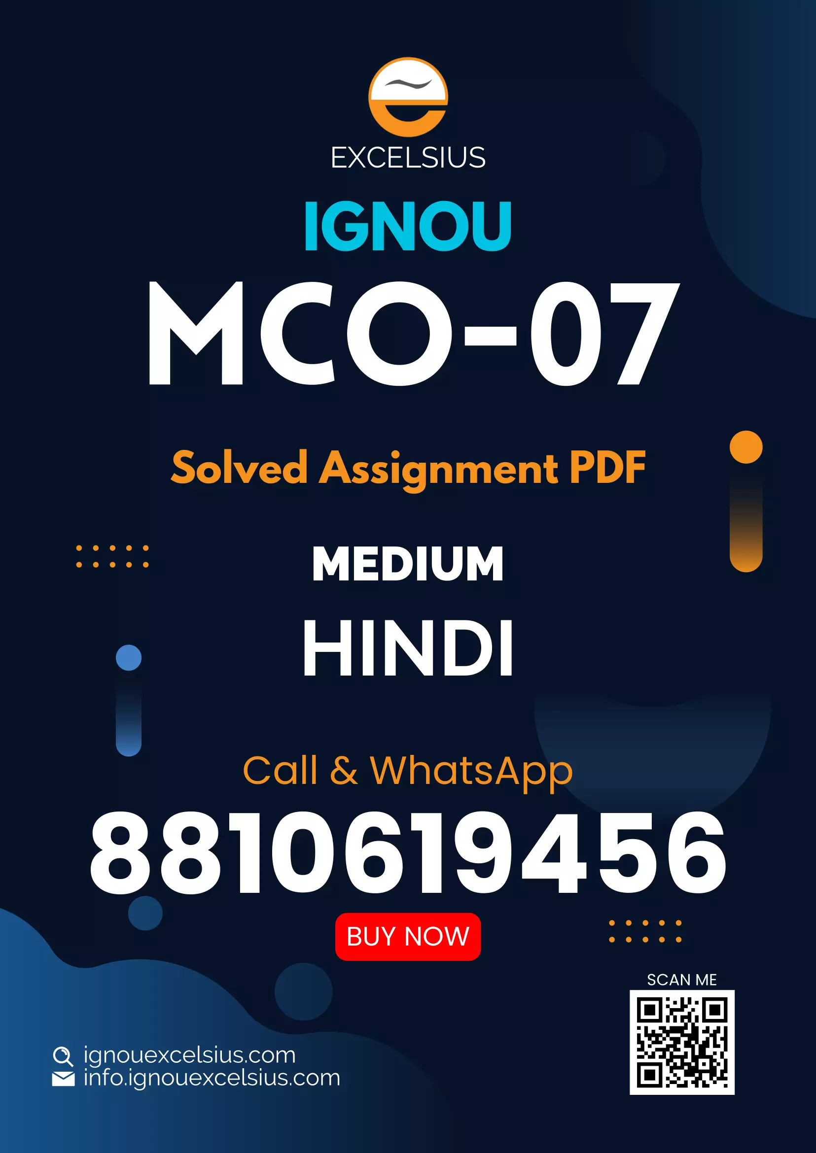 IGNOU MCO-07 - Financial Management, Latest Solved Assignment-July 2024 - January 2025