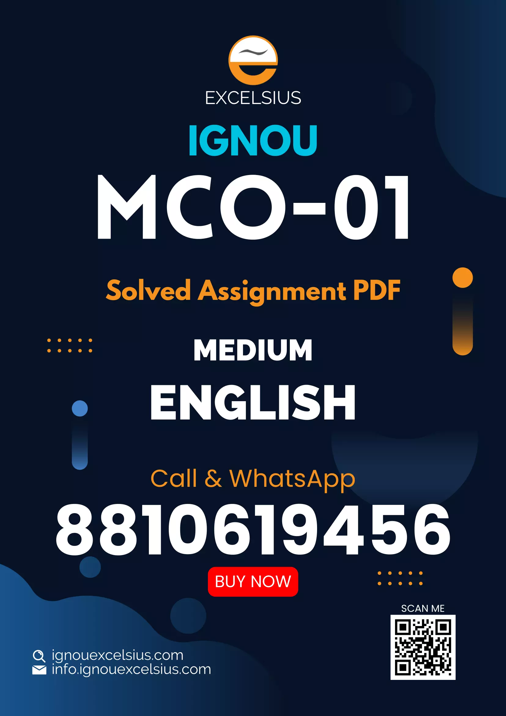 IGNOU MCO-01 - Organization Theory and Behaviour, Latest Solved Assignment -July 2024 - January 2025