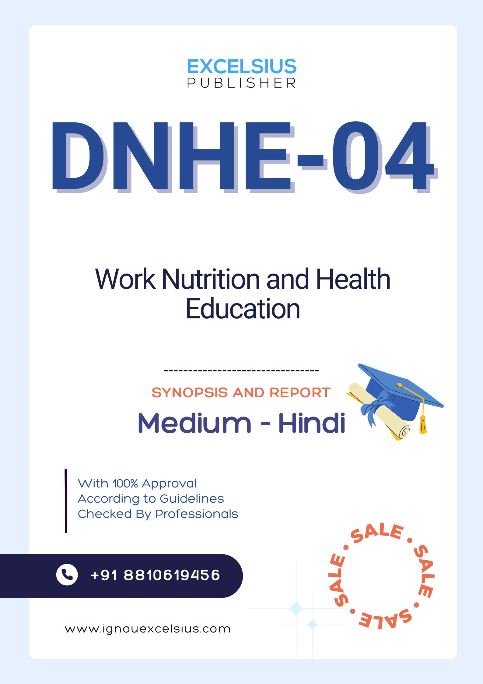DNHE-04 - Project Work : Nutrition and Health Education