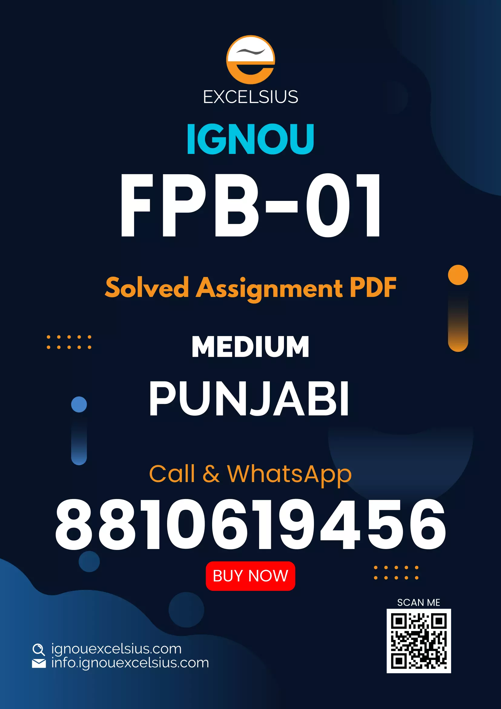 FPB-01 - Foundation Course in Punjabi-July 2024 - January 2025