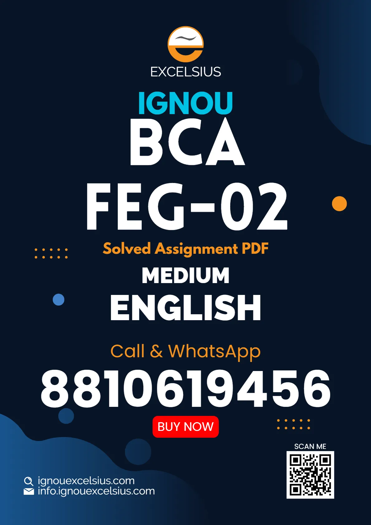 BCA-FEG-02 - Foundation Course in English-II-July 2024 - January 2025