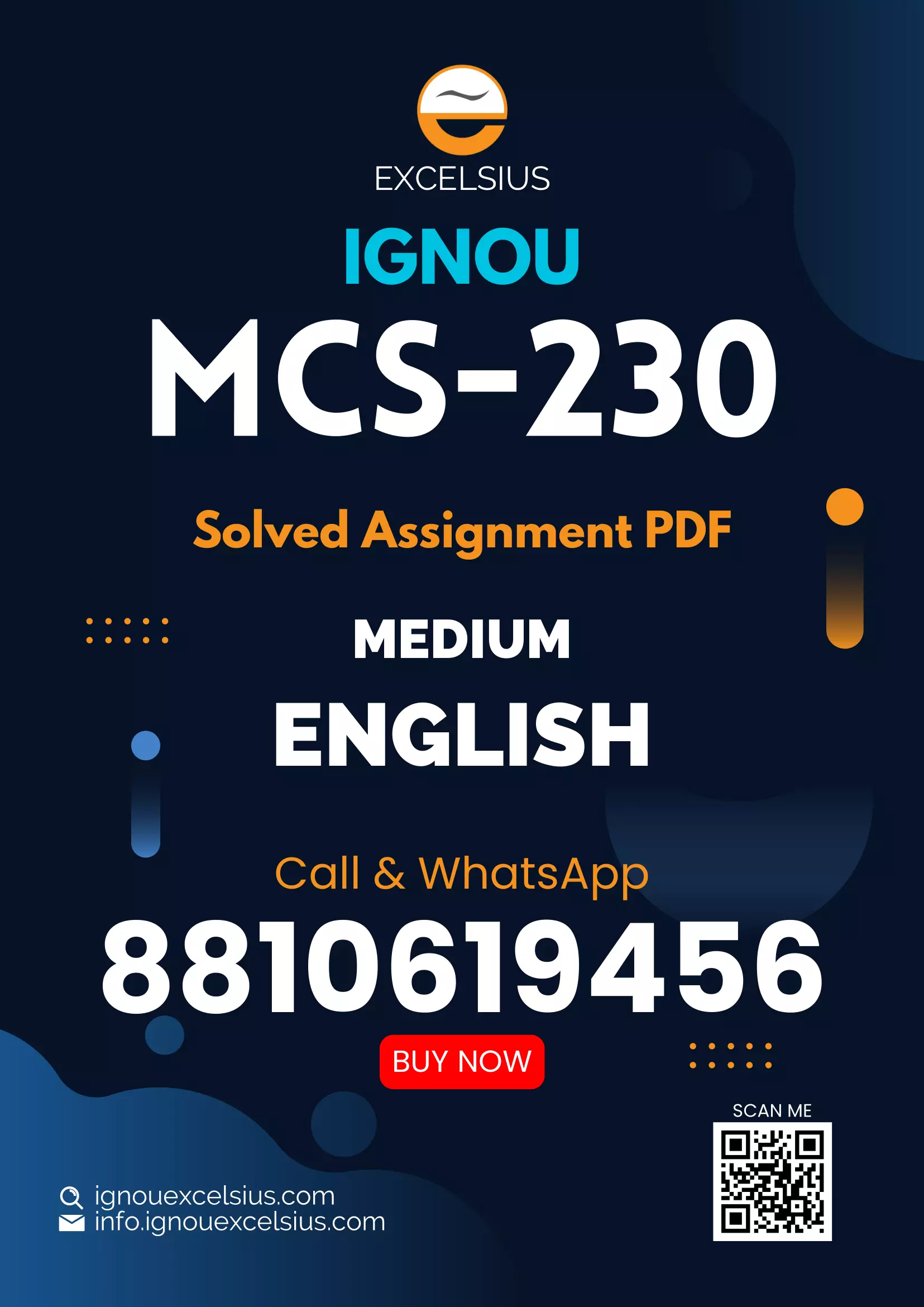 MCS-230 - Digital Image Processing and Computer Vision-July 2024 - January 2025