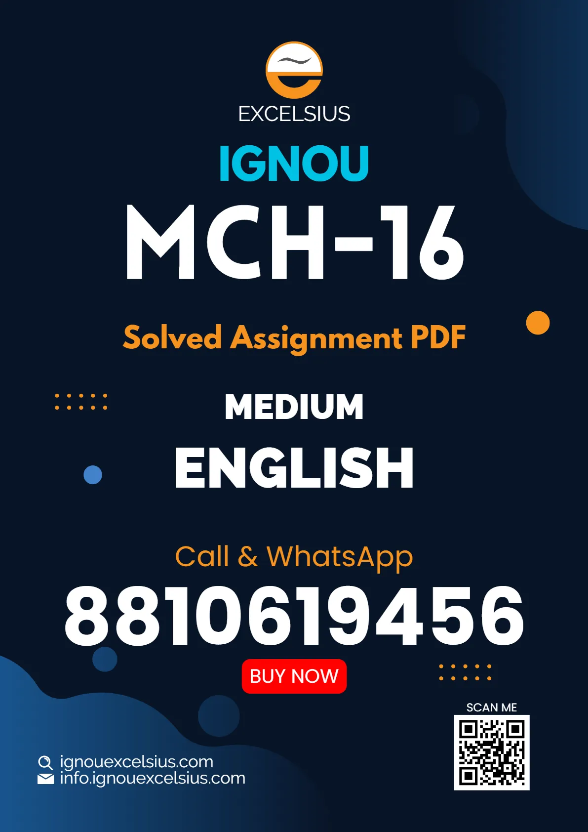 MCH-16 - Inorganic Chemistry -II-July 2024 - June 2025