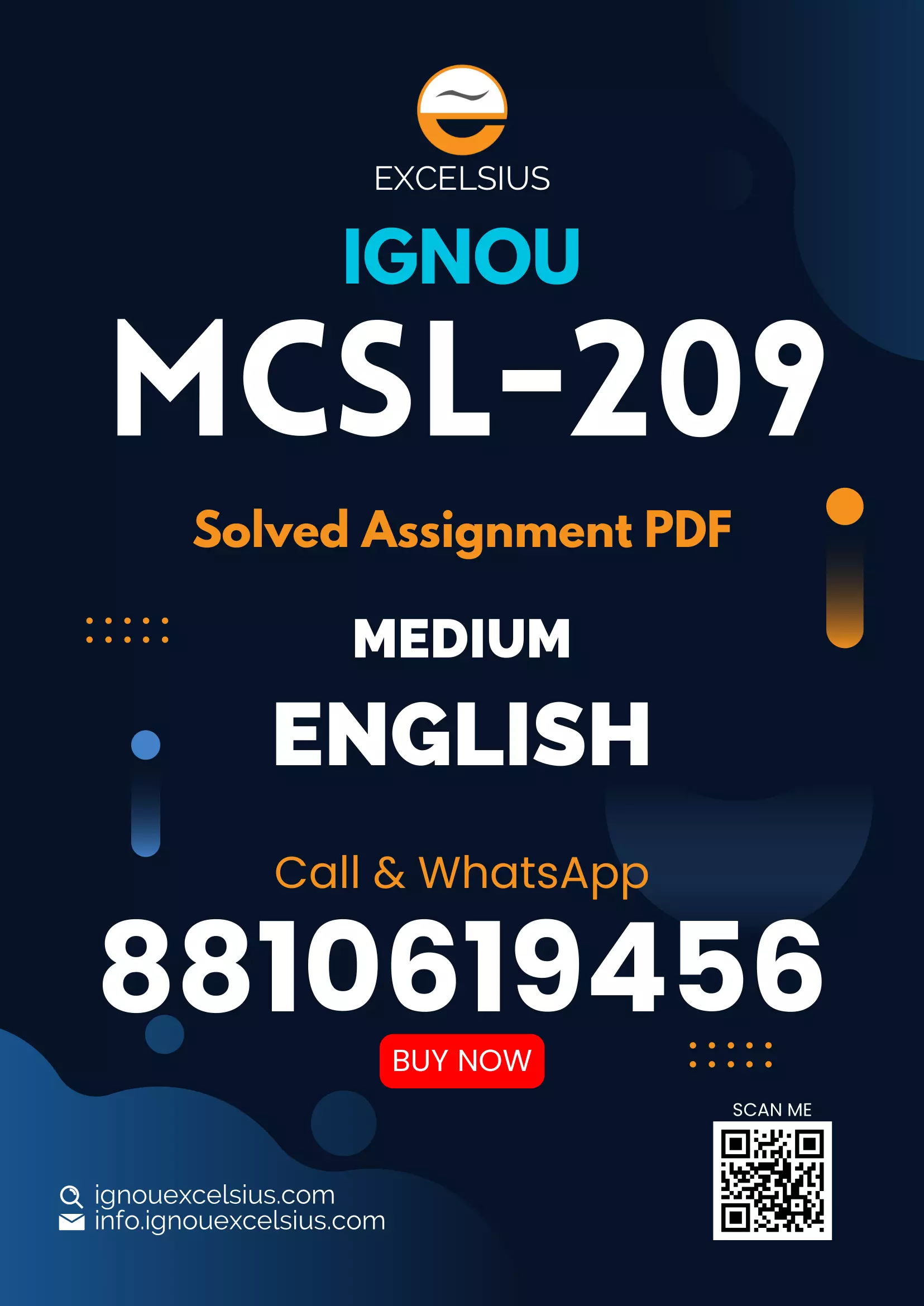 MCSL-209 - Data Structures and Algorithms Lab-July 2024 - January 2025