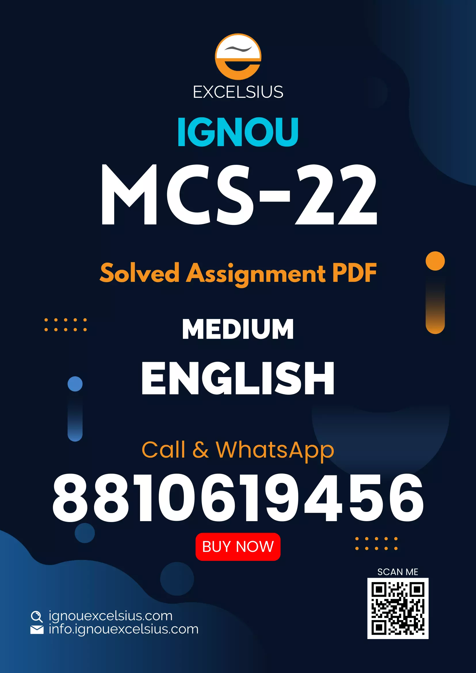 MCS-22 - Operating System Concepts and Networking Management-July 2024 - January 2025