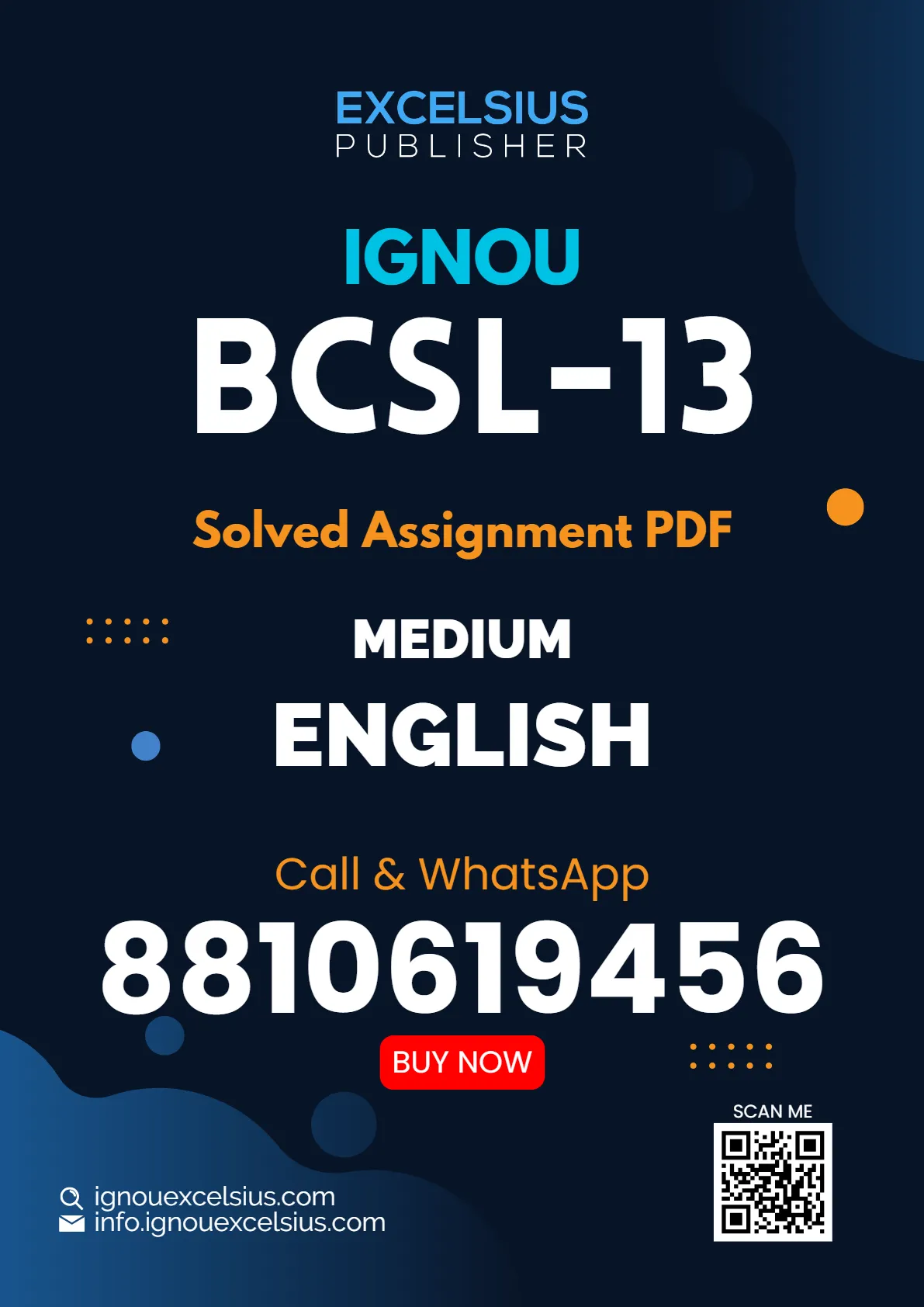 BCSL-13 - Computer Basics and PC Software Lab-July 2024 - January 2025