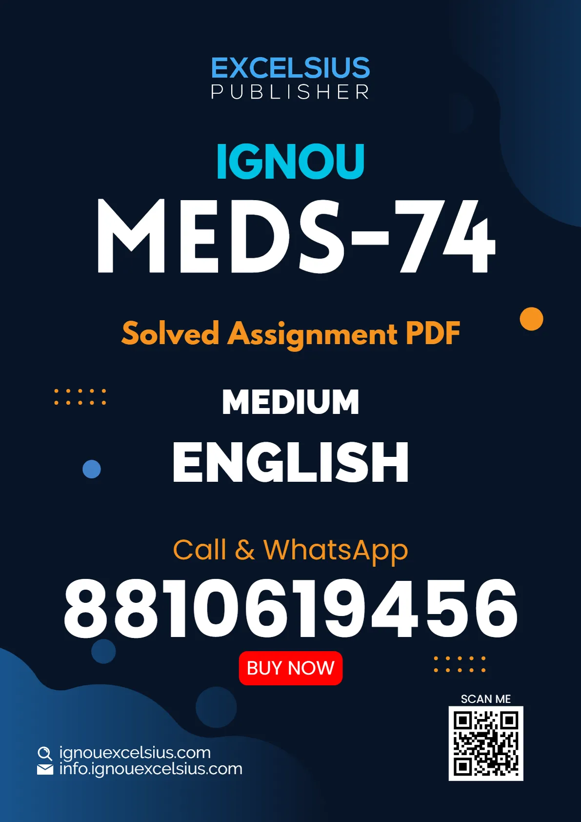 MEDS-74 - Population and Development: Issues and Challenges-July 2024 - January 2025