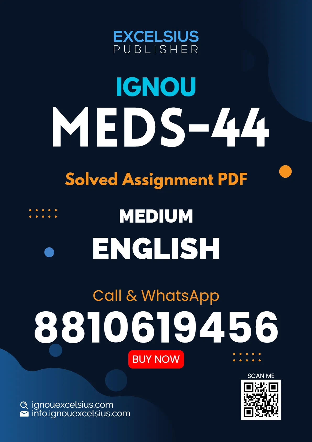 MEDS-44 - Monitoring and Evaluation of Projects and Programmes-July 2024 - January 2025