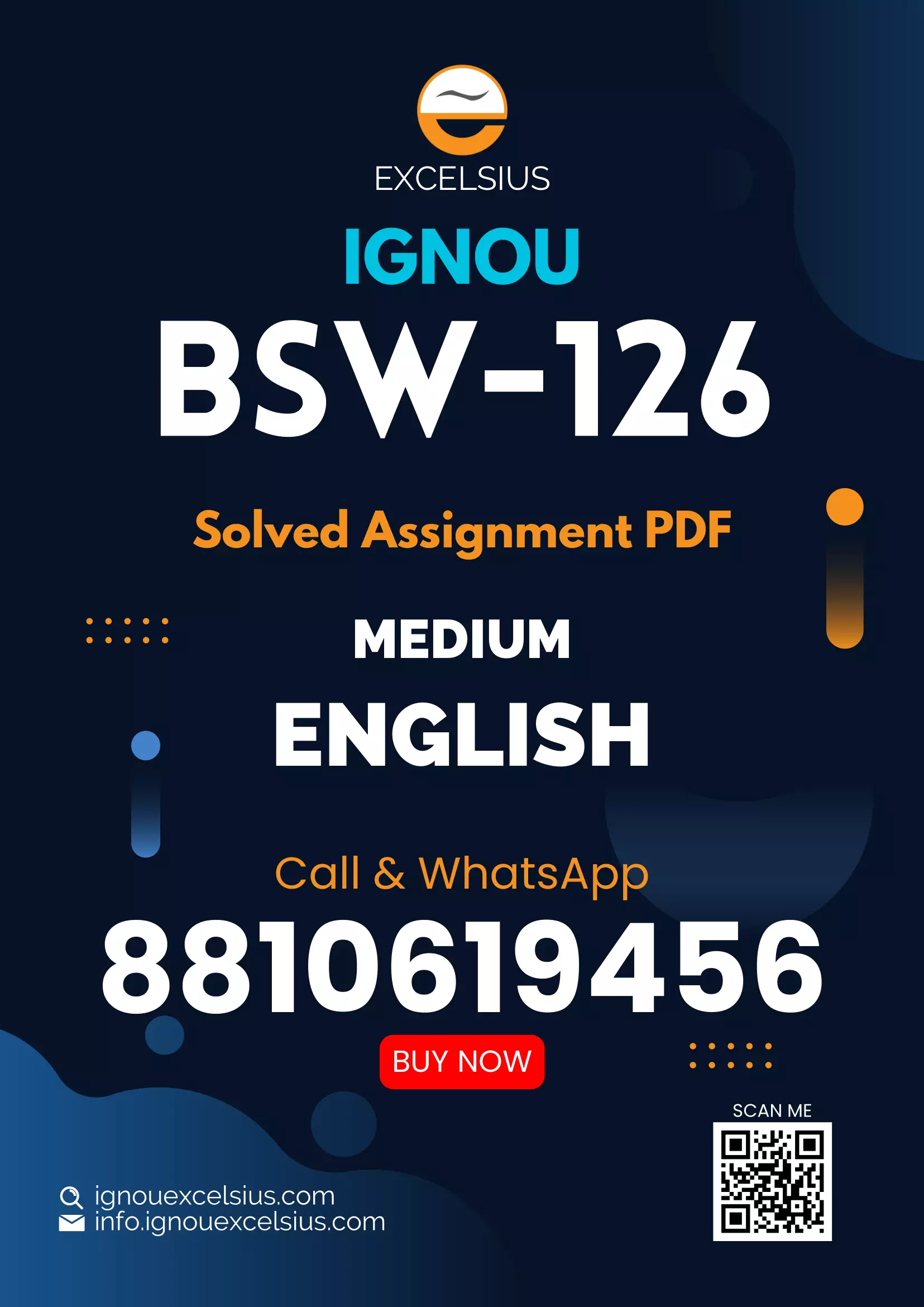 BSW-126 - Social Work in Family Setting-July 2024 - January 2025