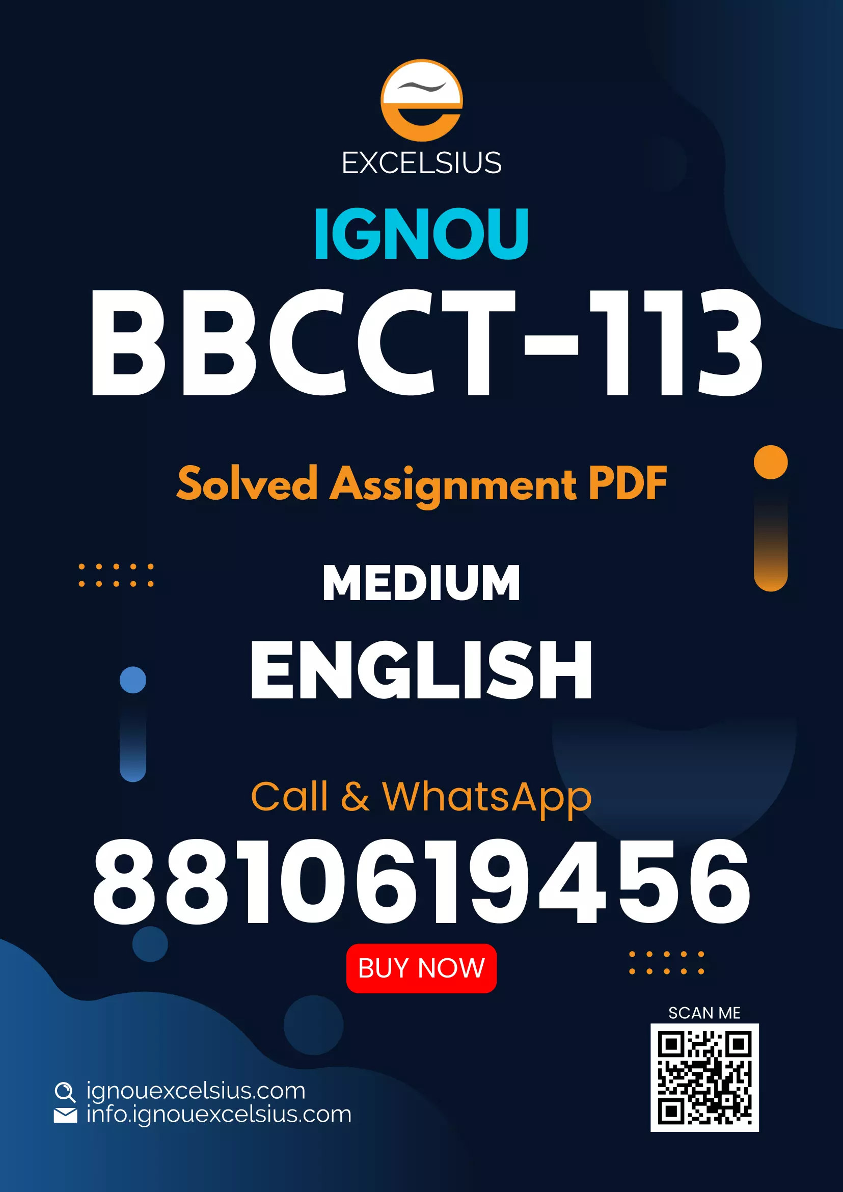 BBCCT-113 - Metabolism of Amino Acids and Nucleotides-January 2025 - December 2025