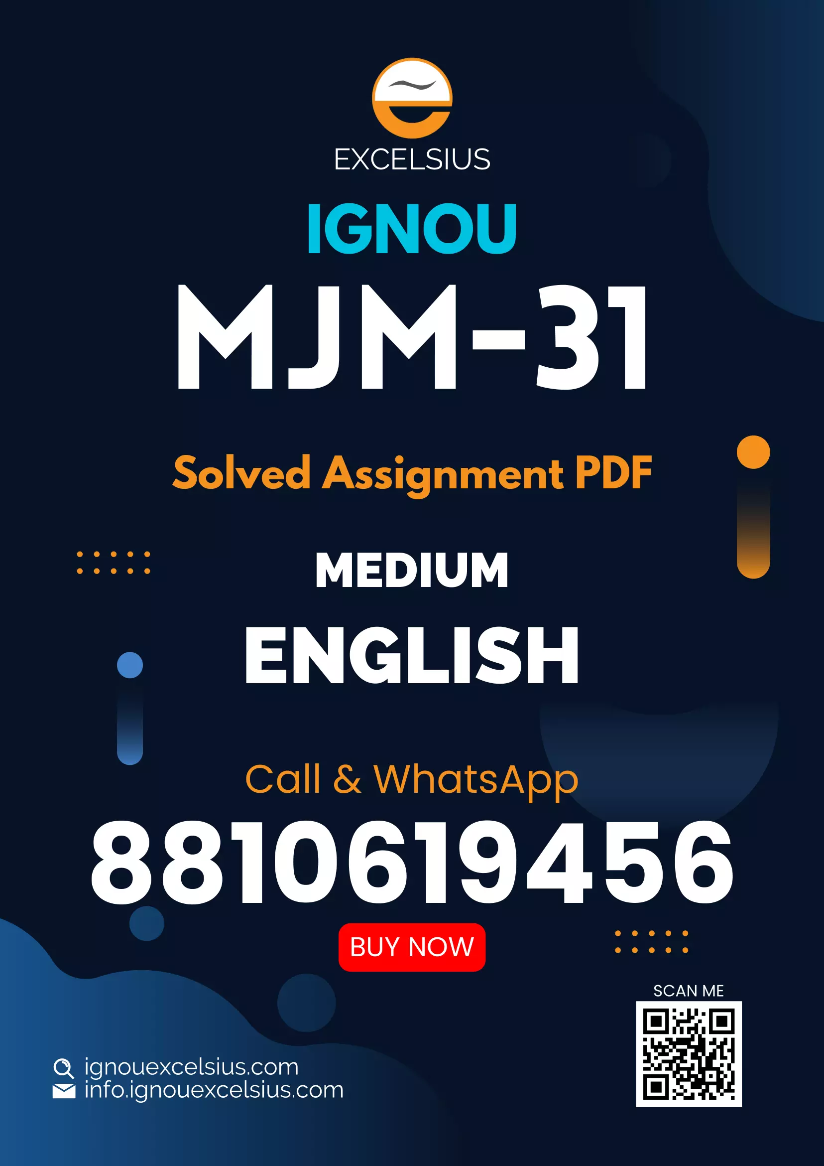 MJM-31 - Communication Research Methods-January 2025- July 2025