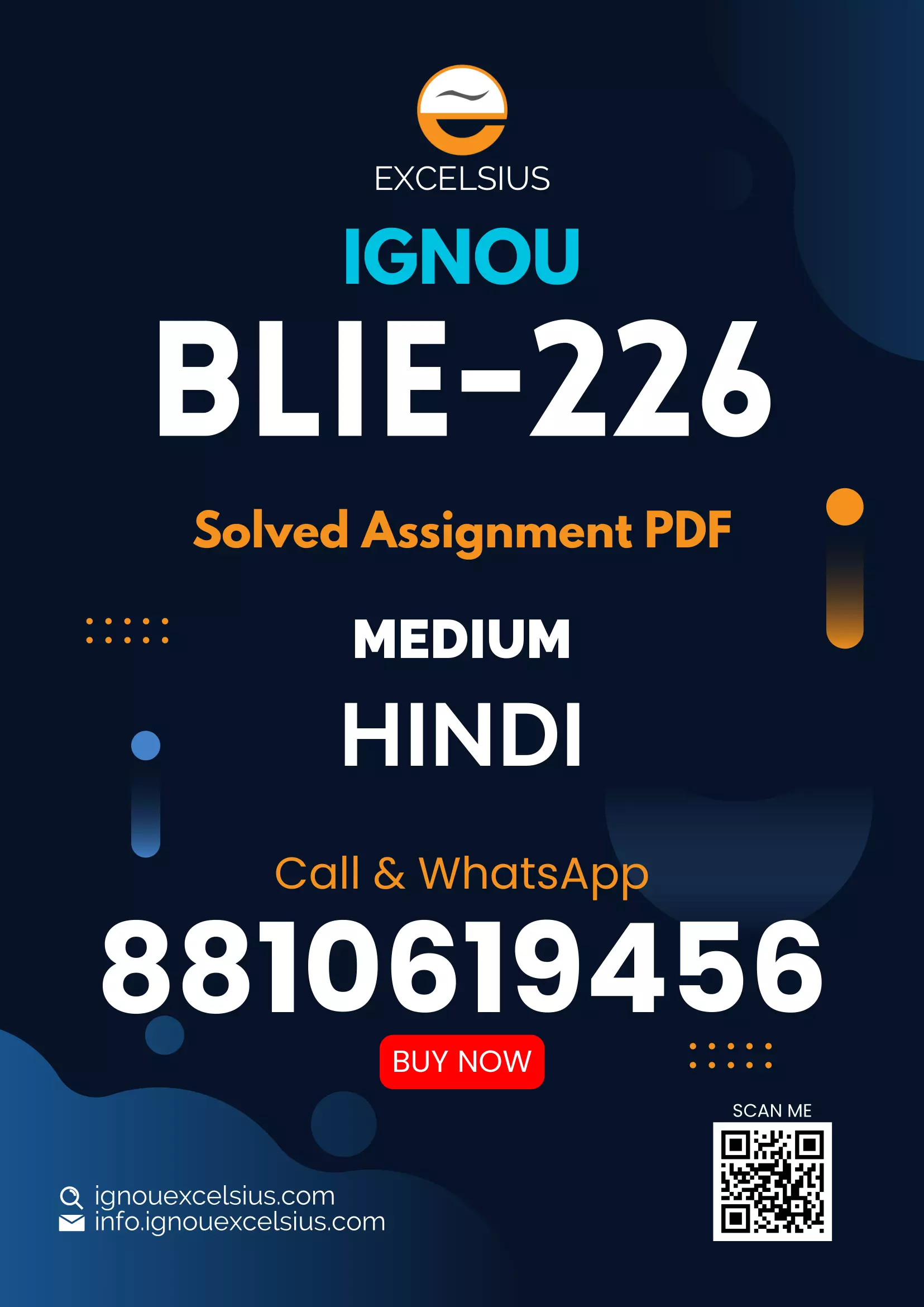 BLIE-226 - Management of Library and Information Centre-July 2025 - January 2026