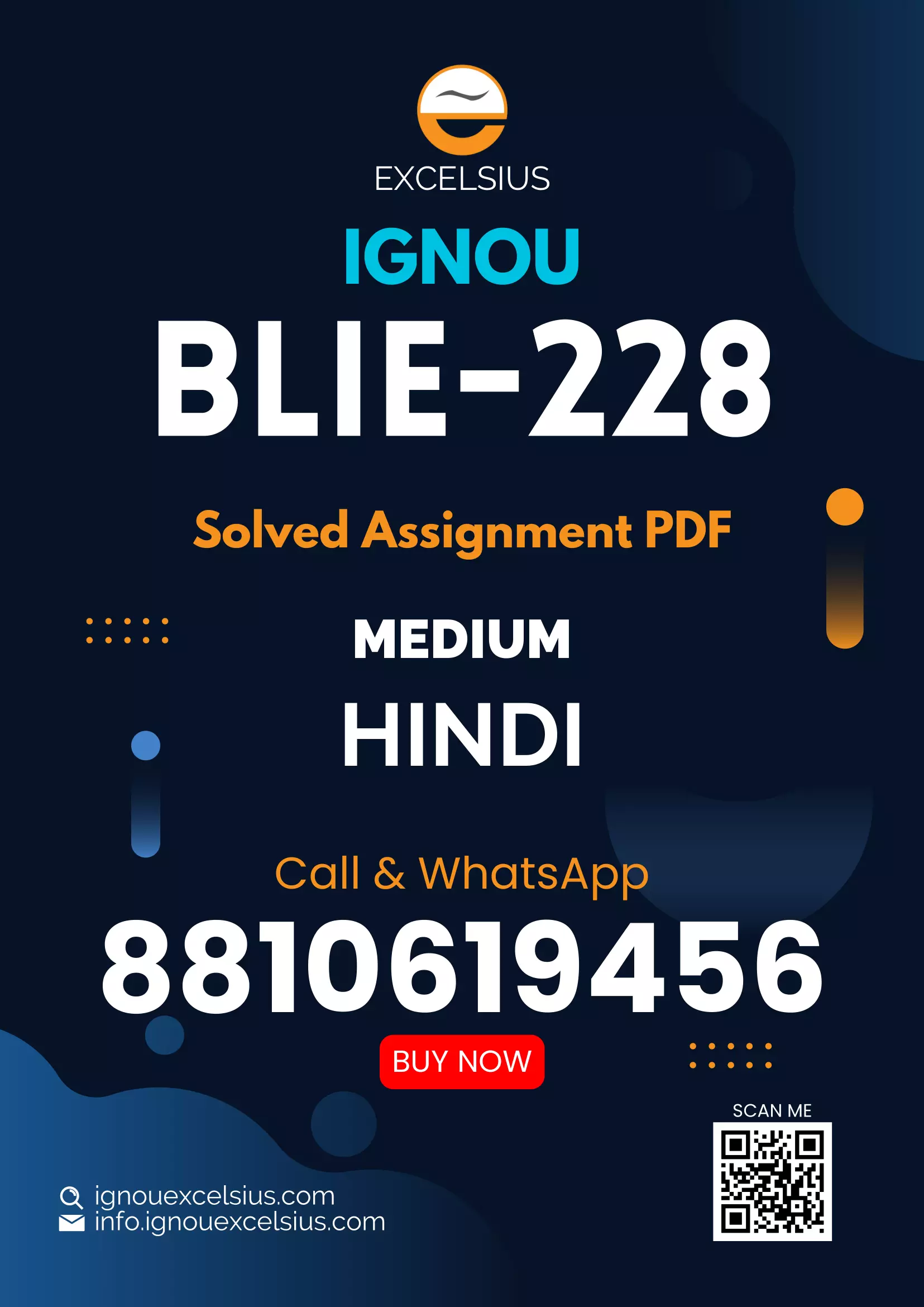 BLIE-228 - Information Products and Services-July 2025 - January 2026